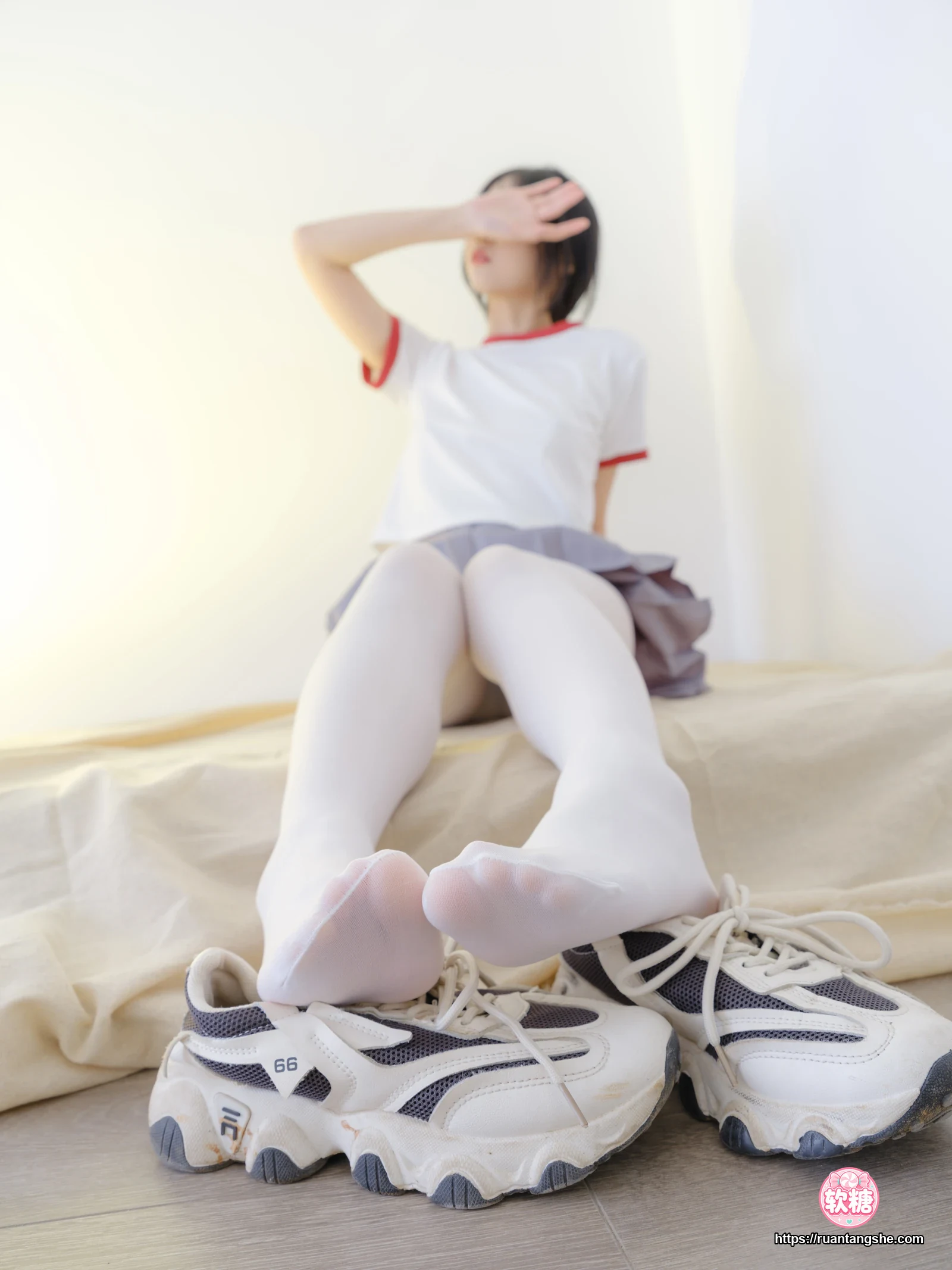 森萝财团 森萝财团 小樱-03E 4K 白体操服短裙