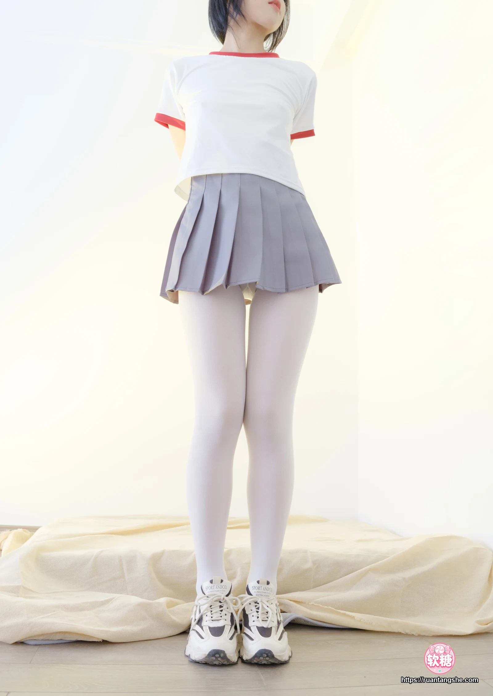 森萝财团 森萝财团 小樱-03E 4K 白体操服短裙