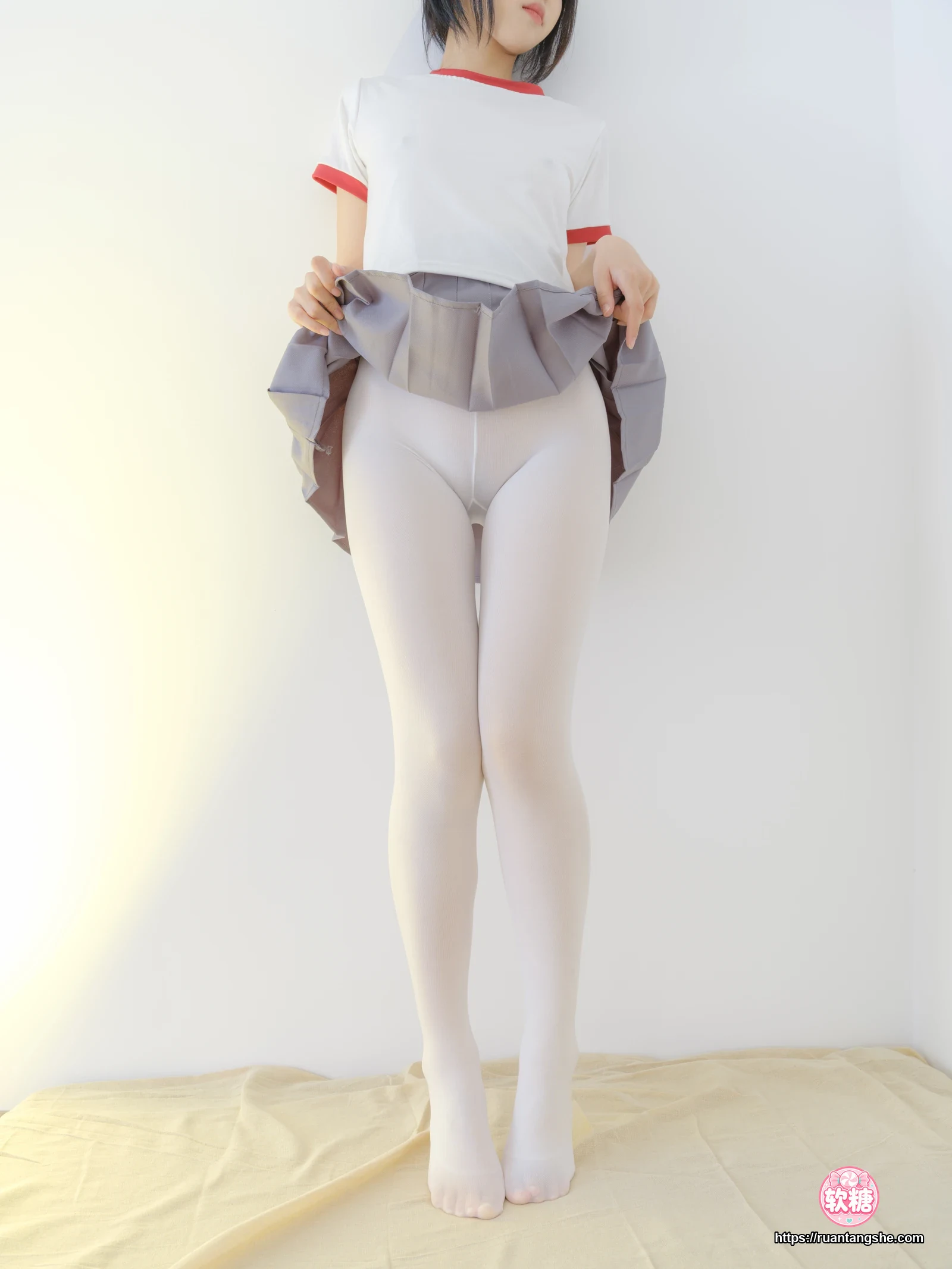 森萝财团 森萝财团 小樱-03E 4K 白体操服短裙