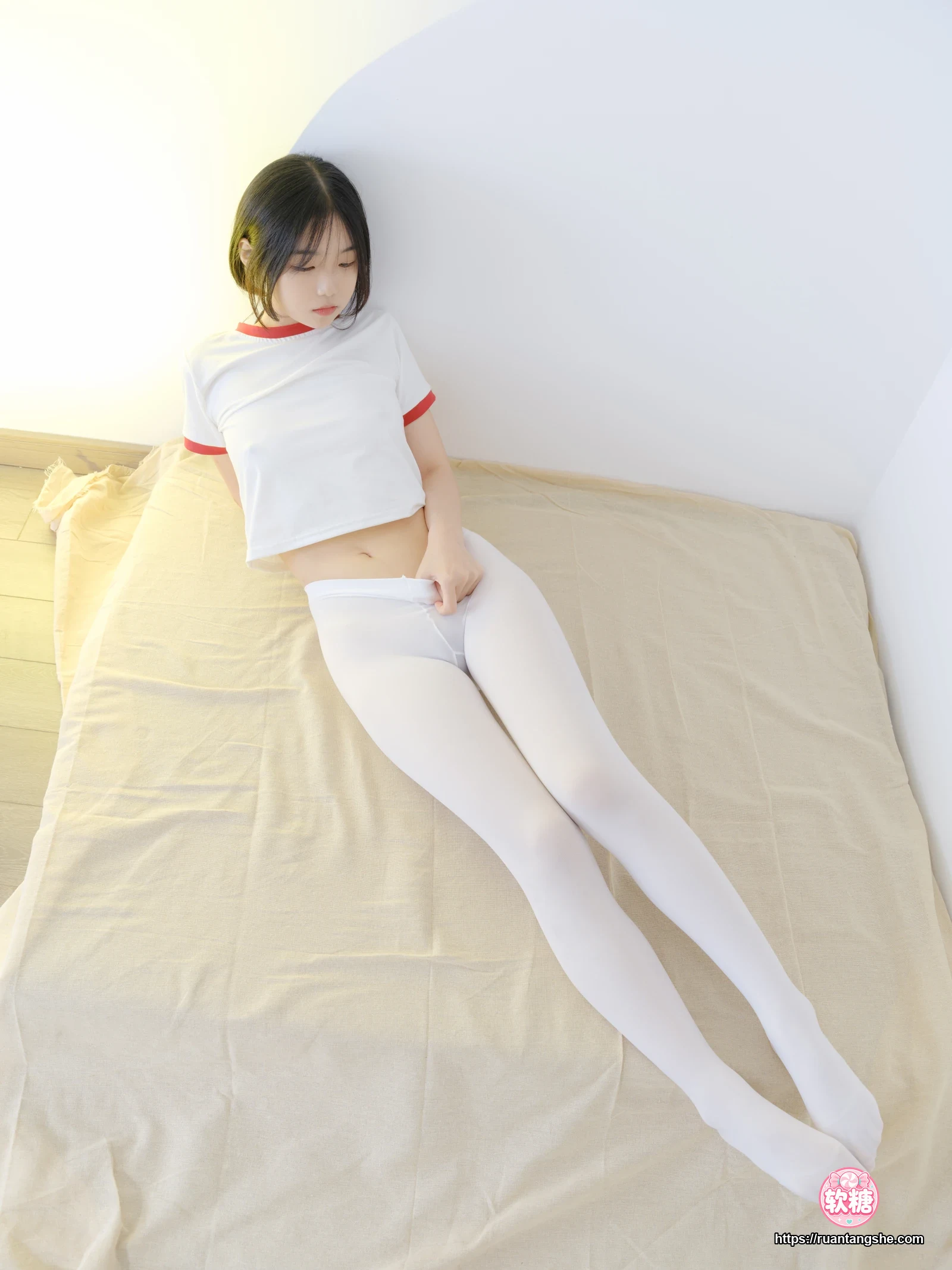 森萝财团 森萝财团 小樱-03E 4K 白体操服短裙
