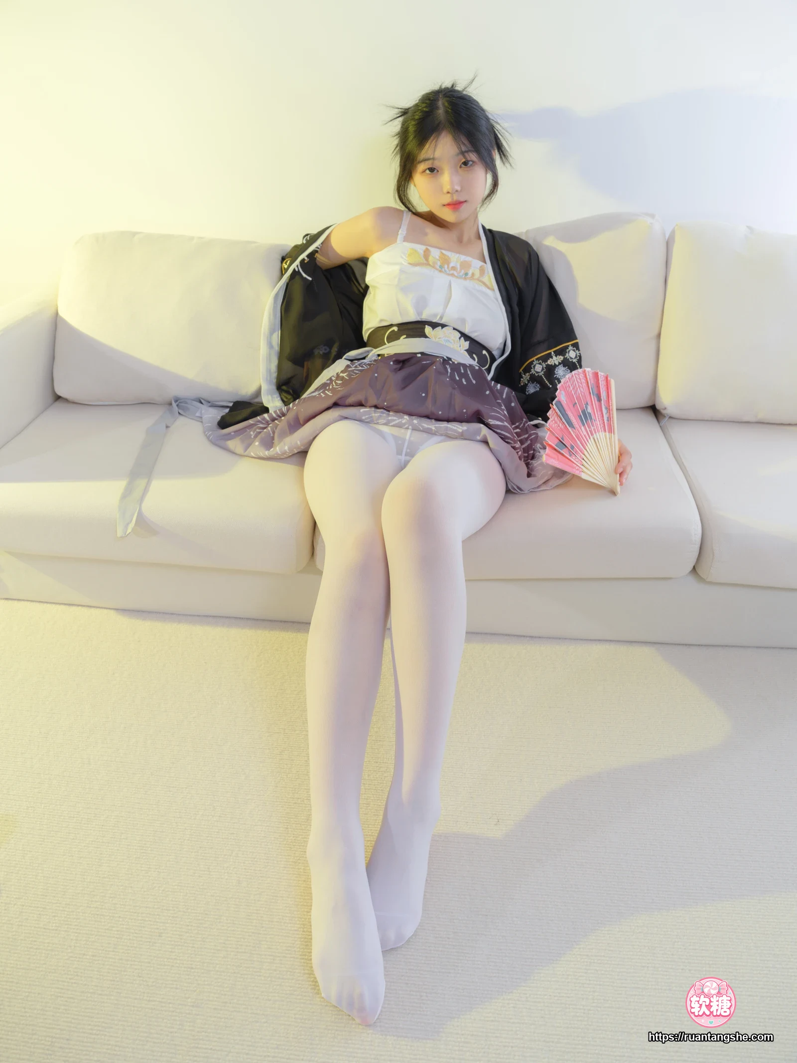 森萝财团 森萝财团 小樱-04E 4K 白丝汉服肚兜