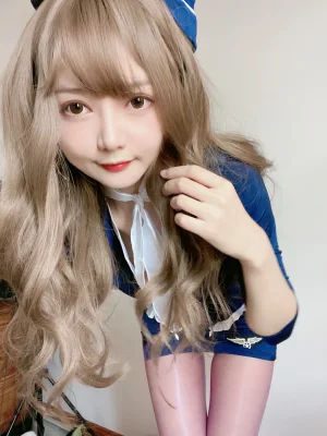 51酱《蓝色制服装》写真图集 35P+3V｜在线预览与图包下载