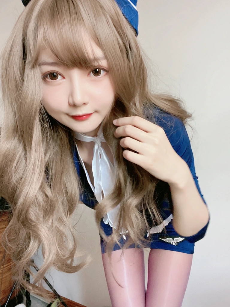 51酱《蓝色制服装》写真图集 35P+3V｜在线预览与图包下载