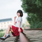 三度_69《JK红裙》写真图集 11P｜在线预览与图包下载