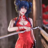 三度_69《明日方舟 陈》写真图集 12P｜在线预览与图包下载