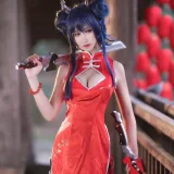 三度_69《明日方舟 陈》写真图集 12P｜在线预览与图包下载