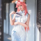 三度_69《旗袍玉藻前》写真图集 41P｜在线预览与图包下载