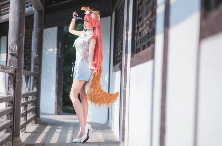 三度_69《旗袍玉藻前》写真图集 41P｜在线预览与图包下载
