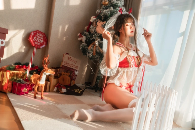 三度_69《圣诞小鹿》写真图集 22P+2V｜在线预览与图包下载