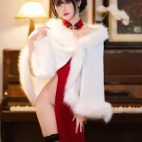 三度_69《红丝绒旗袍》写真图集 75P+3V｜在线预览与图包下载