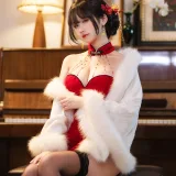 三度_69《红丝绒旗袍》写真图集 75P+3V｜在线预览与图包下载