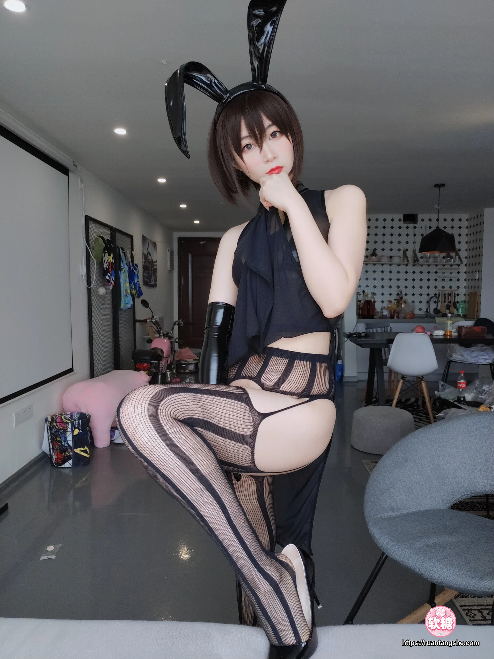白银81 白银81 NO.012 - 透明旗袍