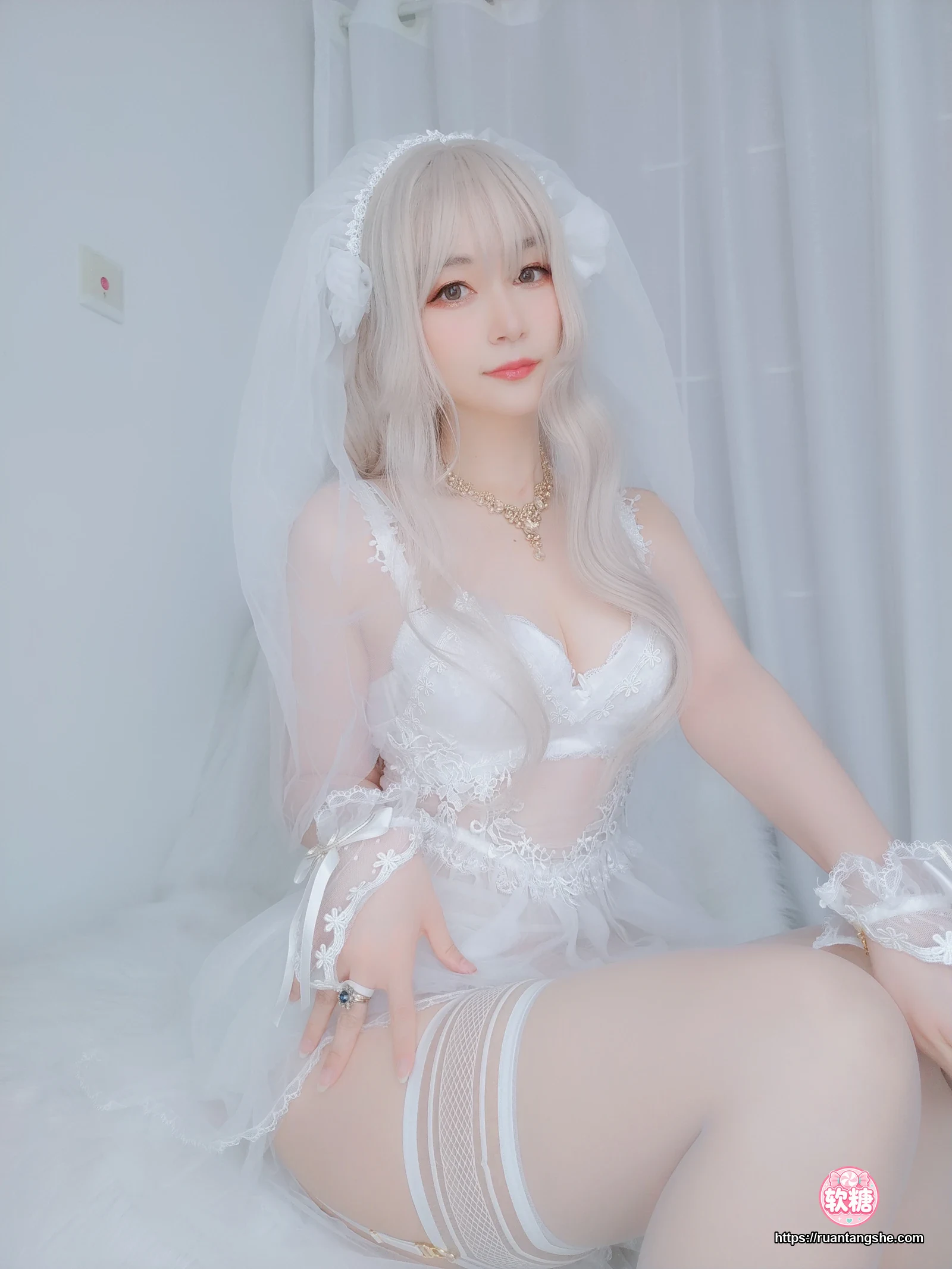 白银81 白银81 NO.033 - 纯白花嫁