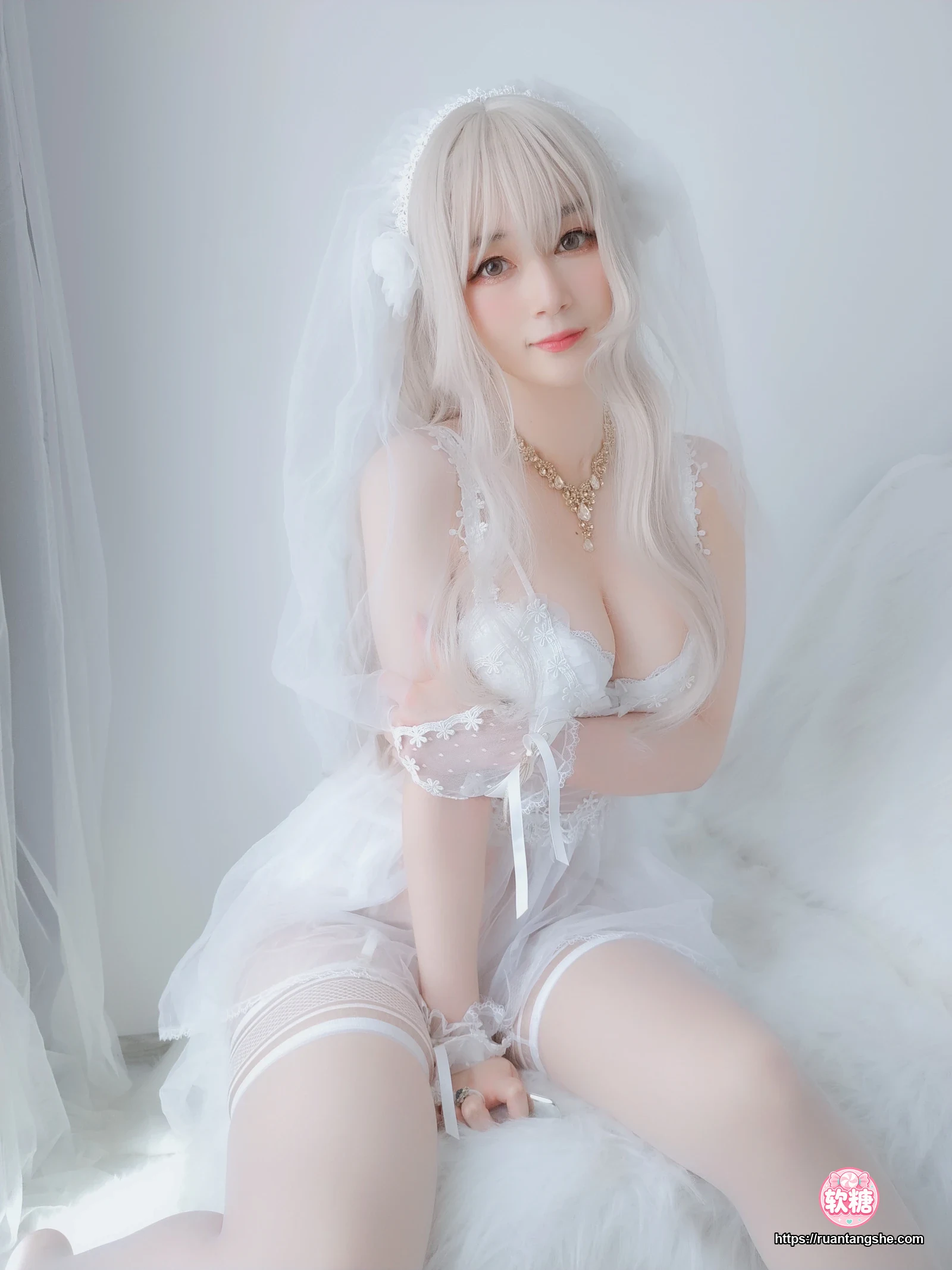 白银81 白银81 NO.033 - 纯白花嫁