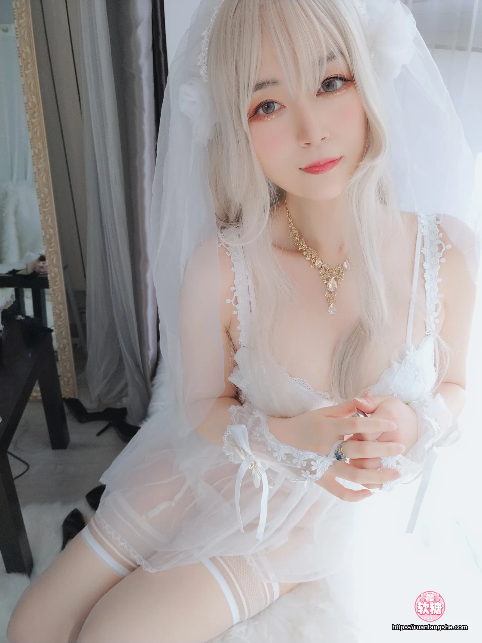 白银81 白银81 NO.033 - 纯白花嫁