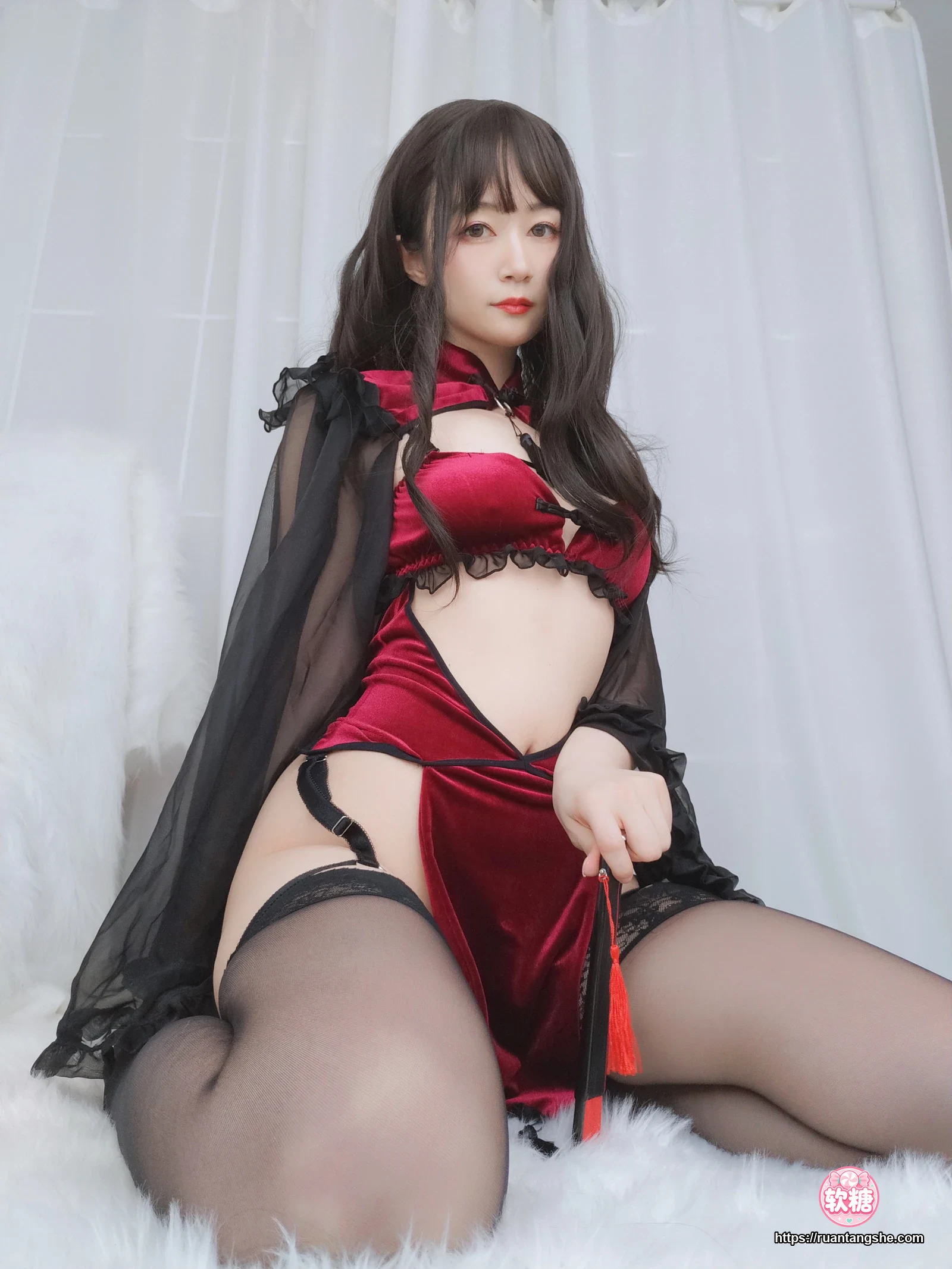 白银81 白银81 NO.040 - 红丝绒旗袍