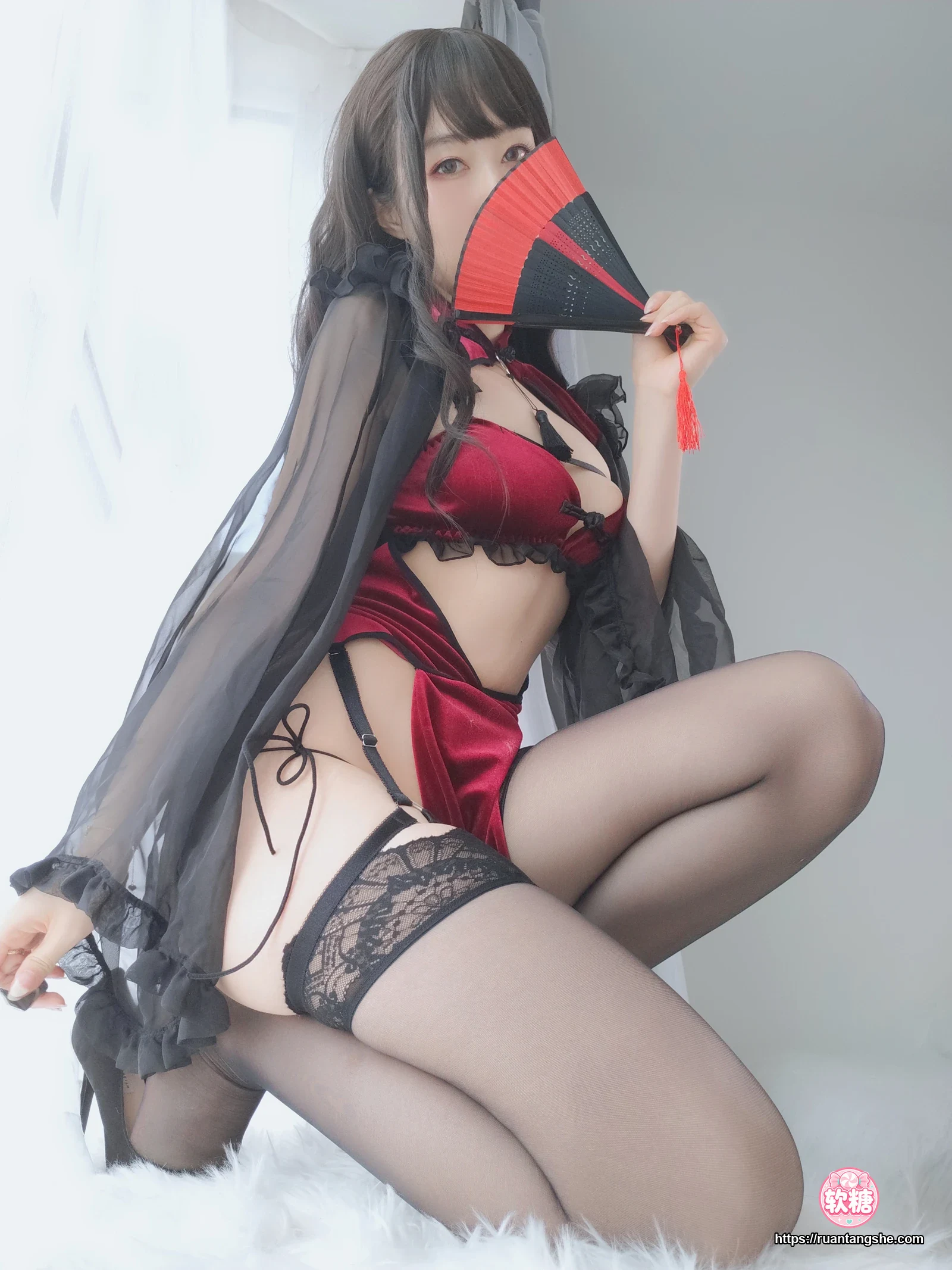 白银81 白银81 NO.040 - 红丝绒旗袍