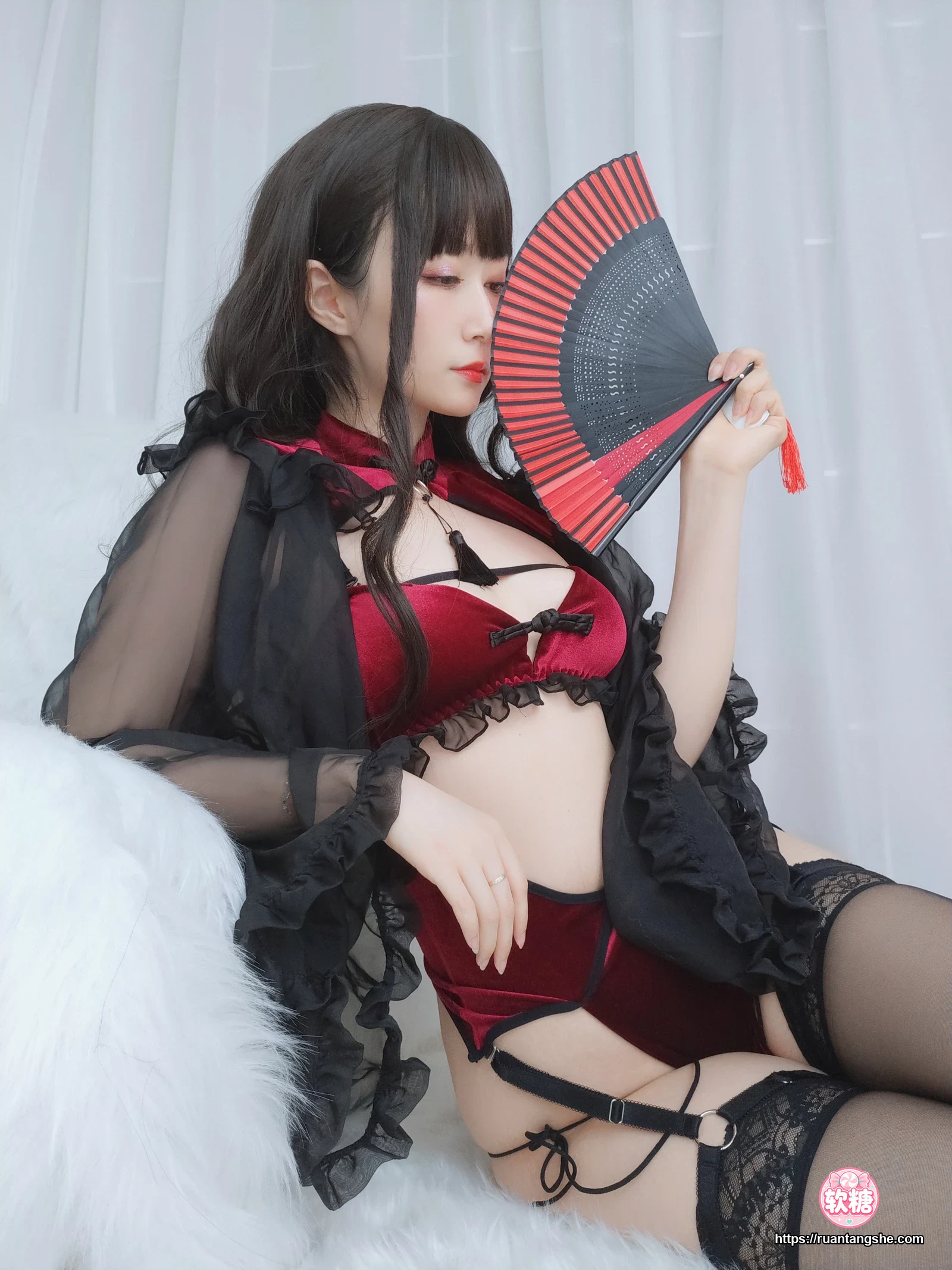 白银81 白银81 NO.040 - 红丝绒旗袍