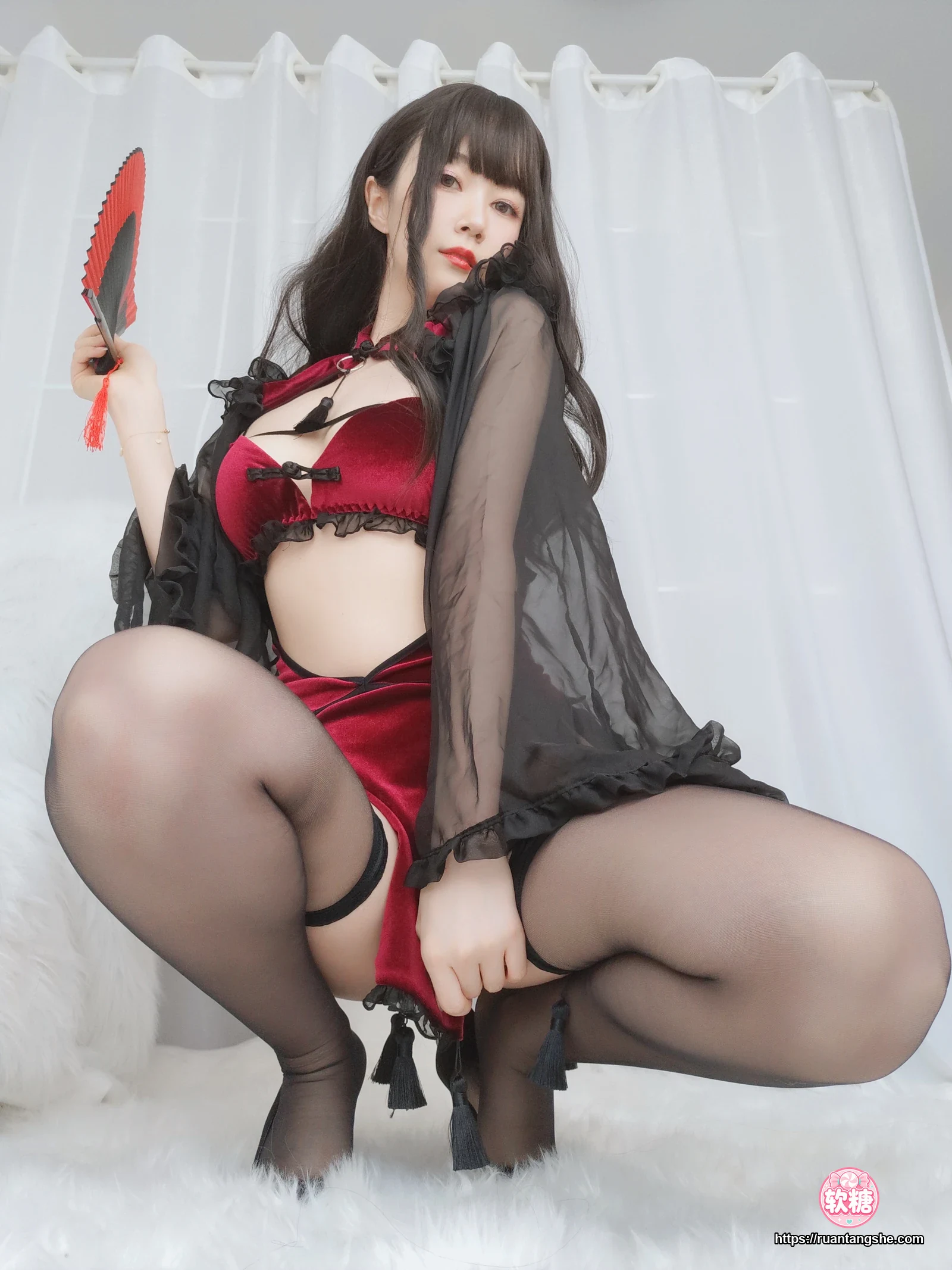 白银81 白银81 NO.040 - 红丝绒旗袍