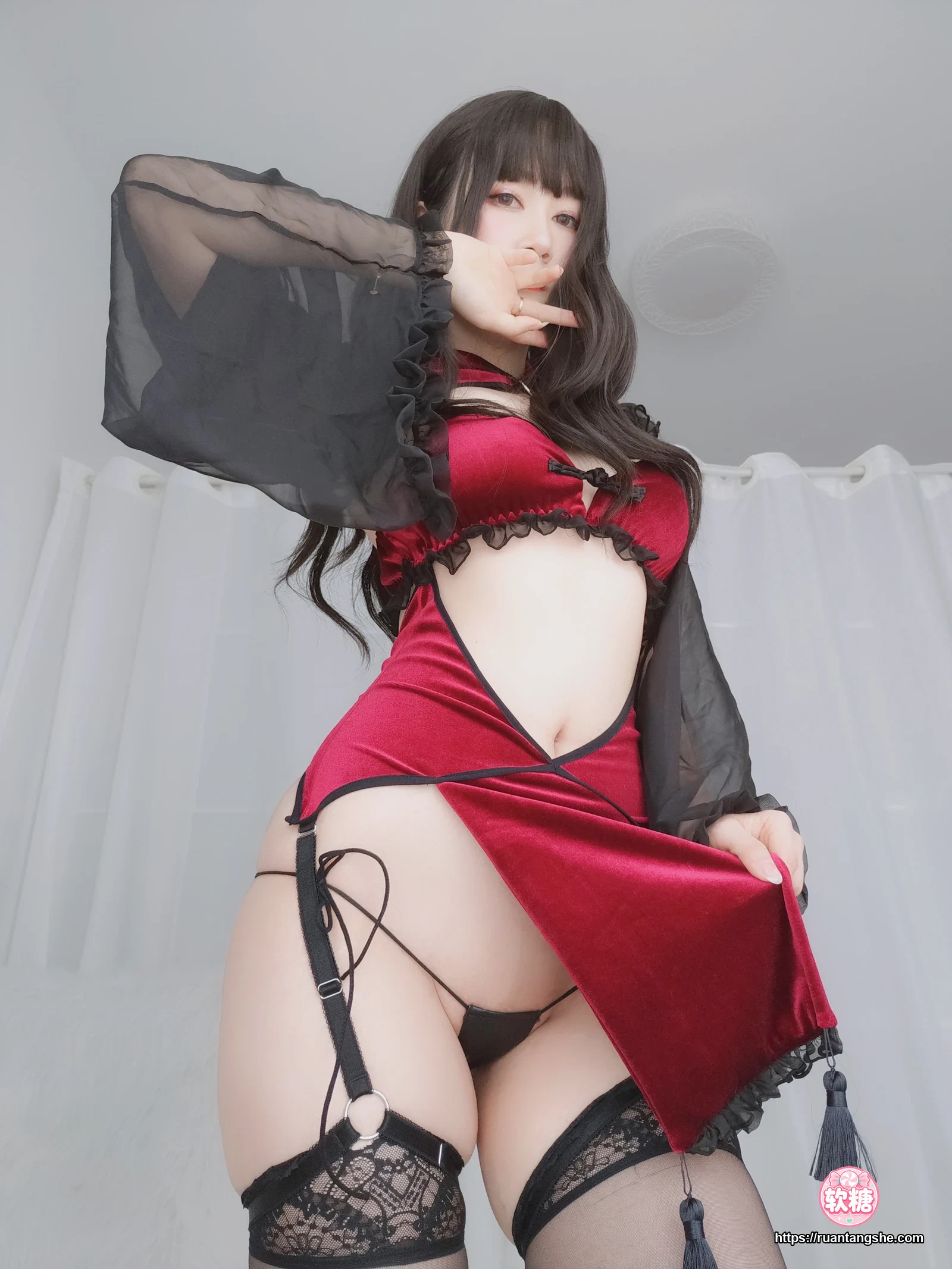 白银81 白银81 NO.040 - 红丝绒旗袍