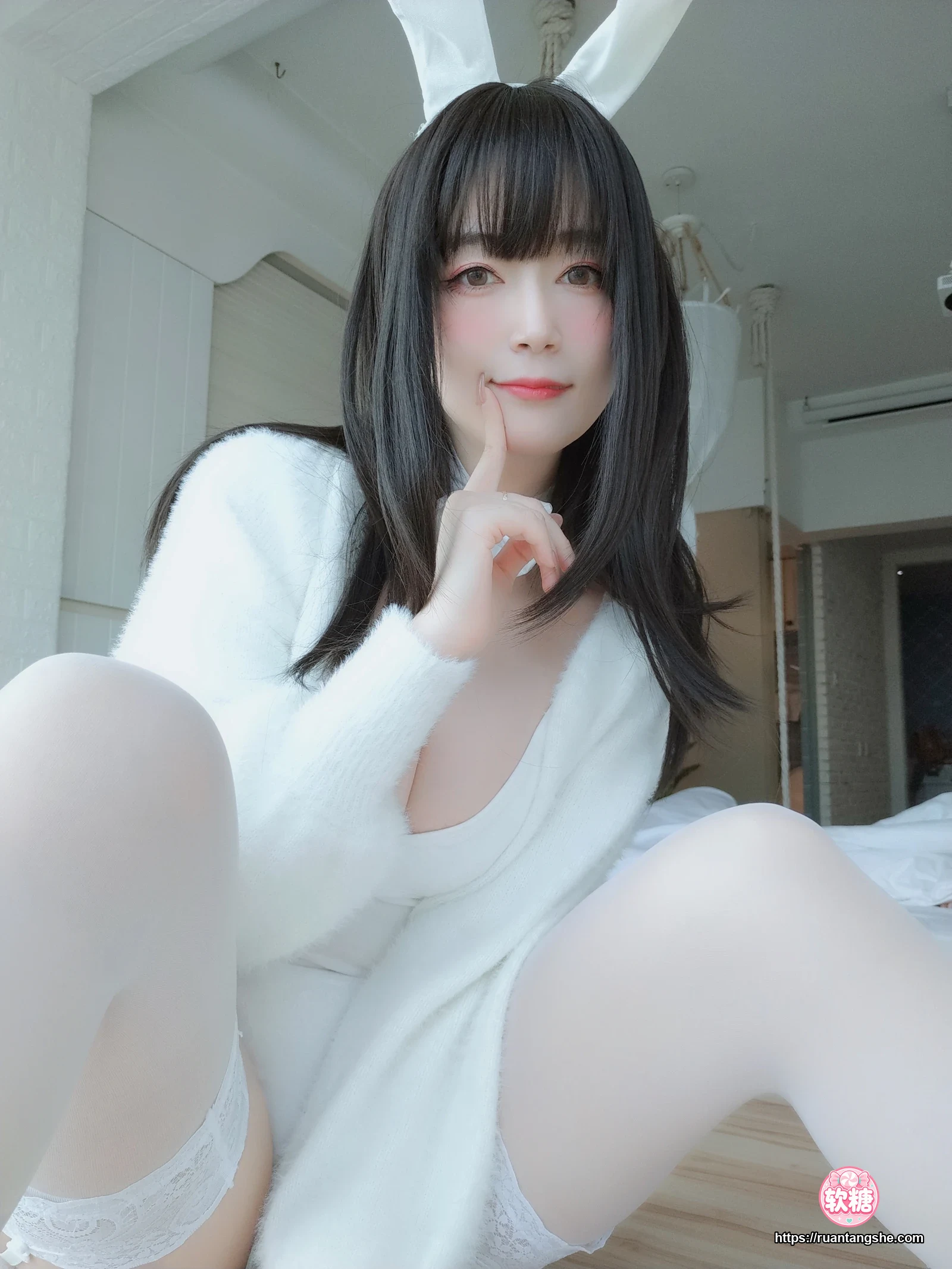 白银81 白银81 NO.055 - 自撮り Vol.52 白丝兔子