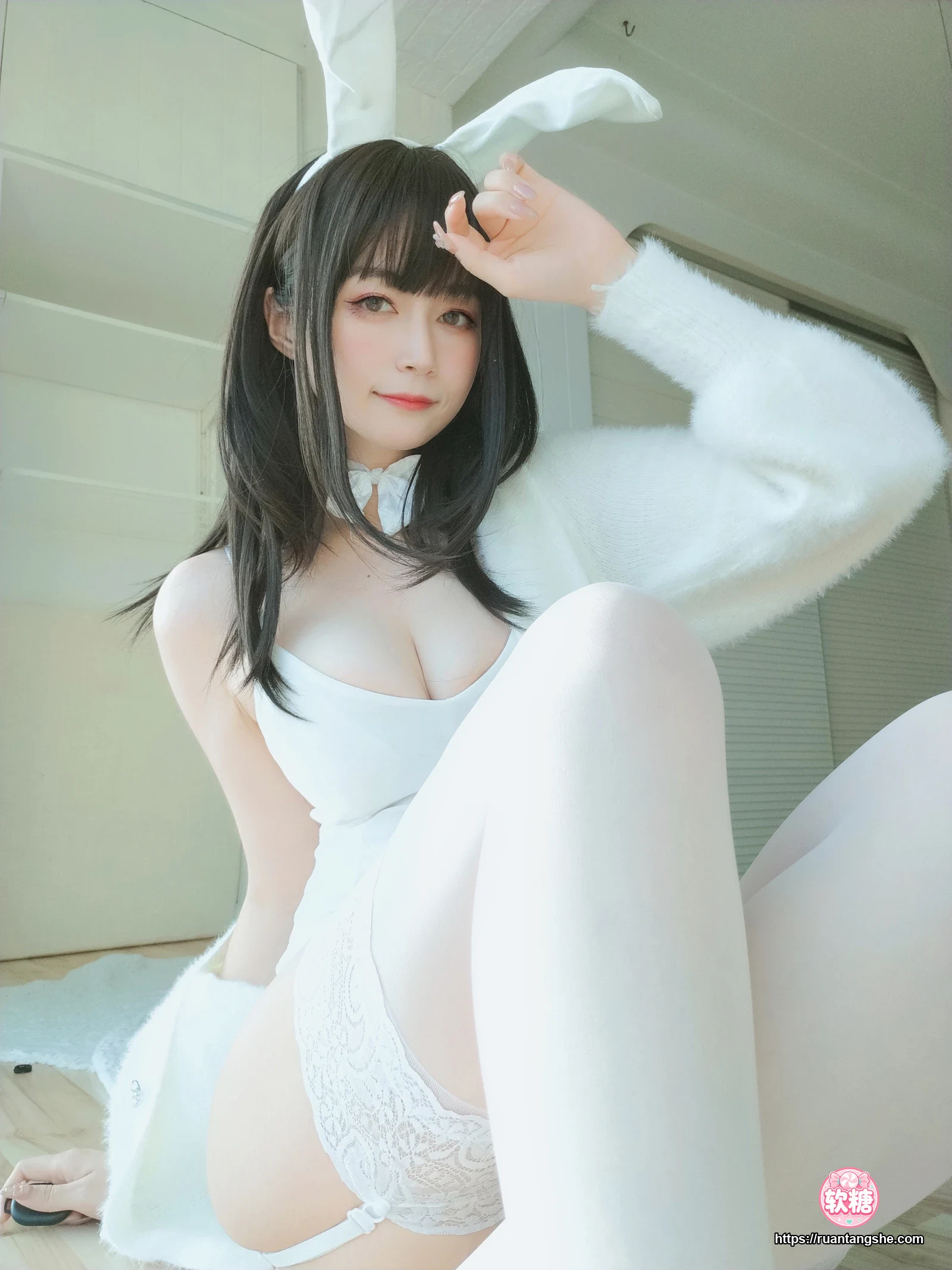 白银81 白银81 NO.055 - 自撮り Vol.52 白丝兔子