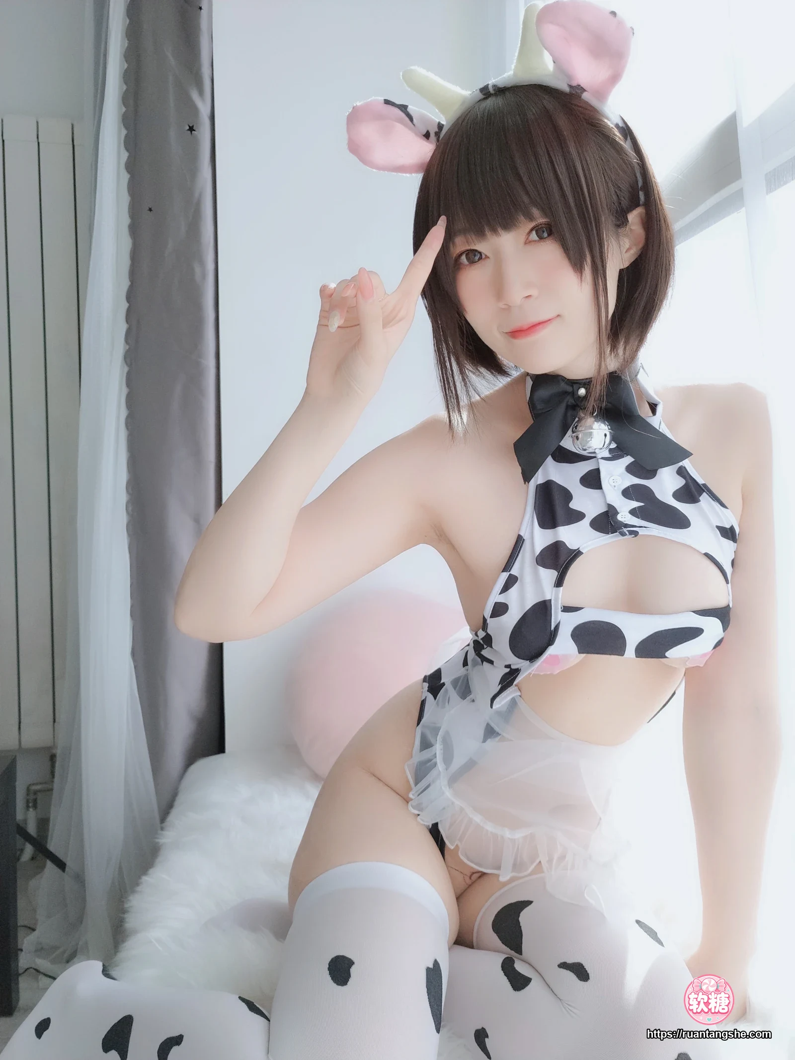 白银81 白银81 NO.061 - 自撮り Vol.46 可爱奶牛