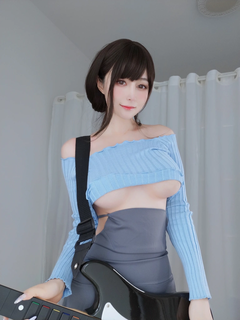 白银81《自撮りVol.59 吉他妹妹》写真图集 165P｜在线预览与图包下载
