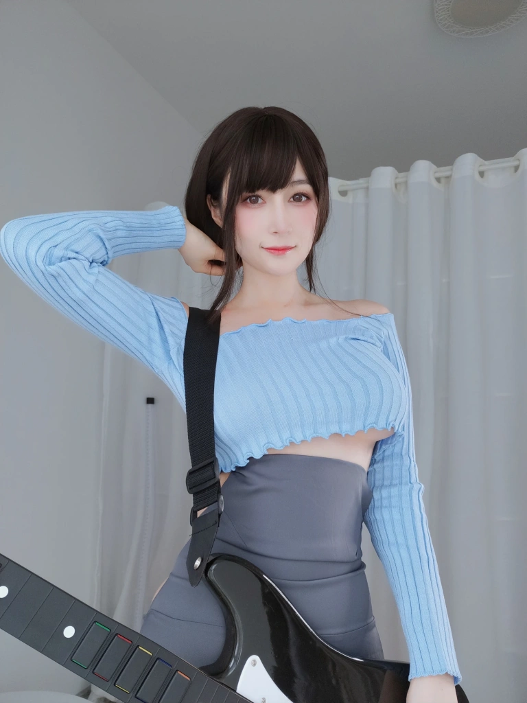 白银81《自撮りVol.59 吉他妹妹》写真图集 165P｜在线预览与图包下载