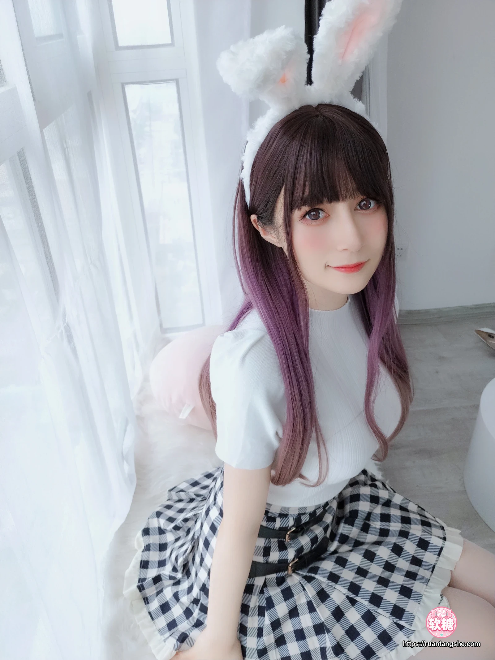 白银81 白银81 NO.084 - 自撮り Vol.60(動画入り)  可爱兔子