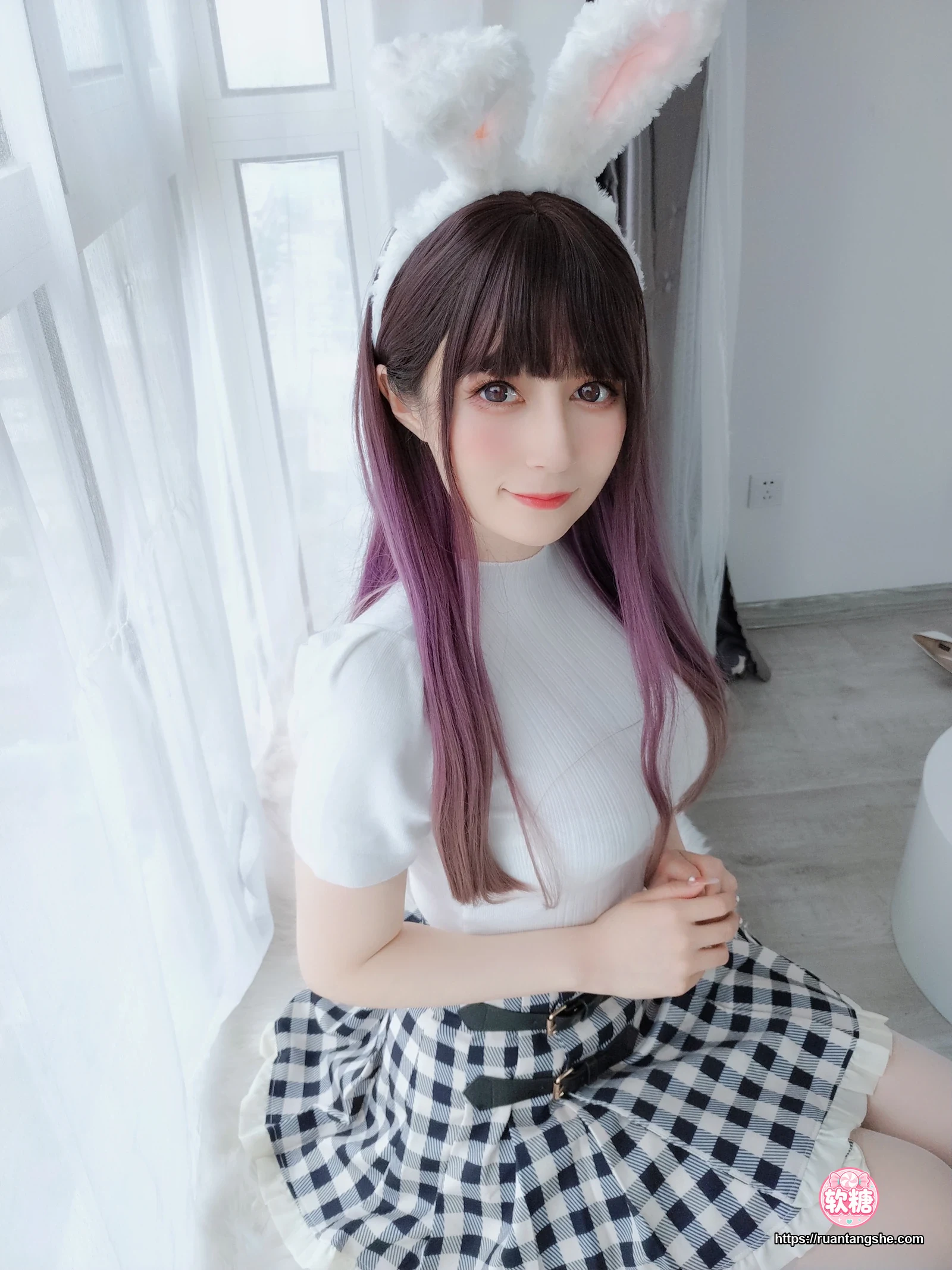 白银81 白银81 NO.084 - 自撮り Vol.60(動画入り)  可爱兔子