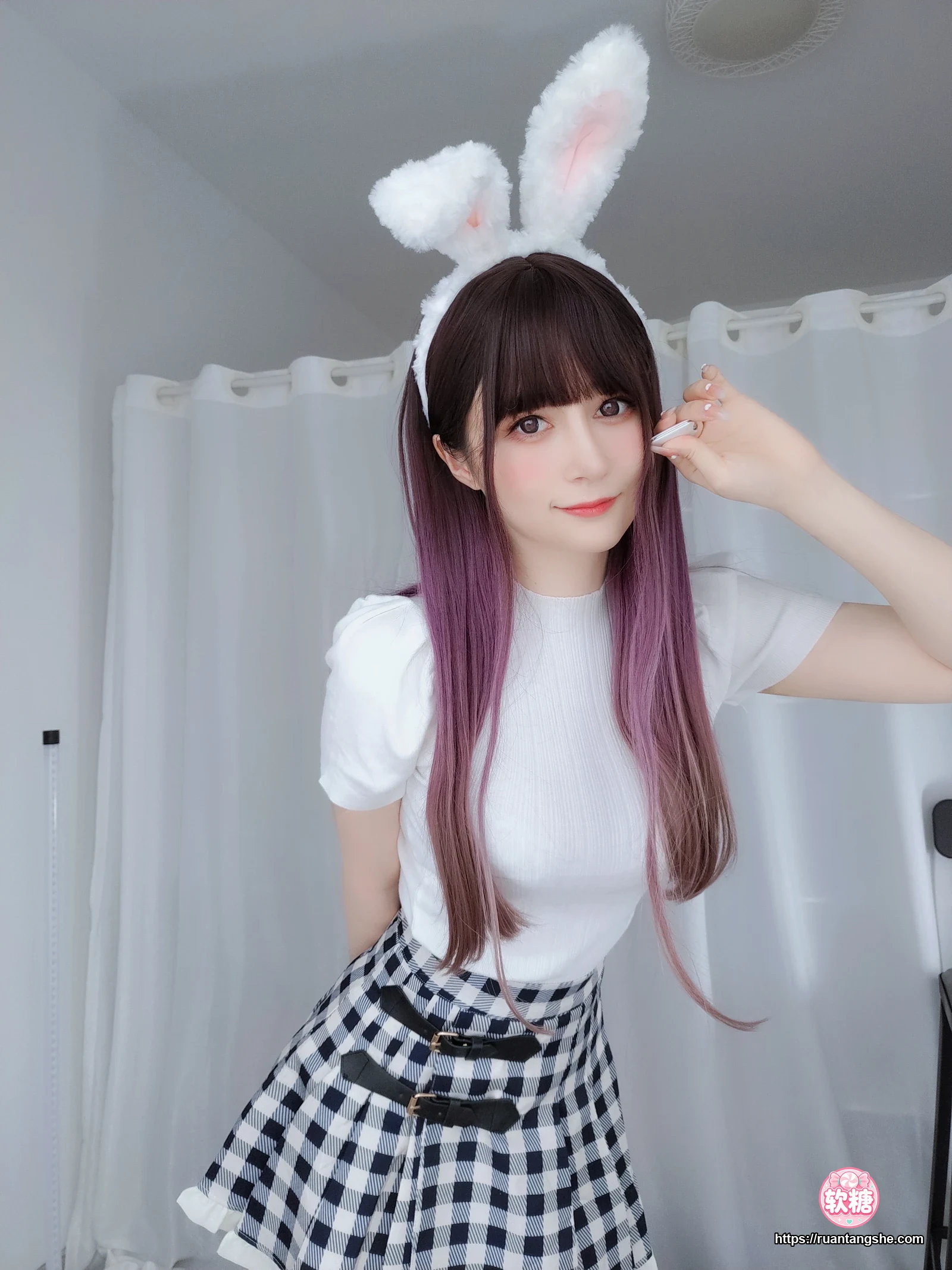 白银81 白银81 NO.084 - 自撮り Vol.60(動画入り)  可爱兔子