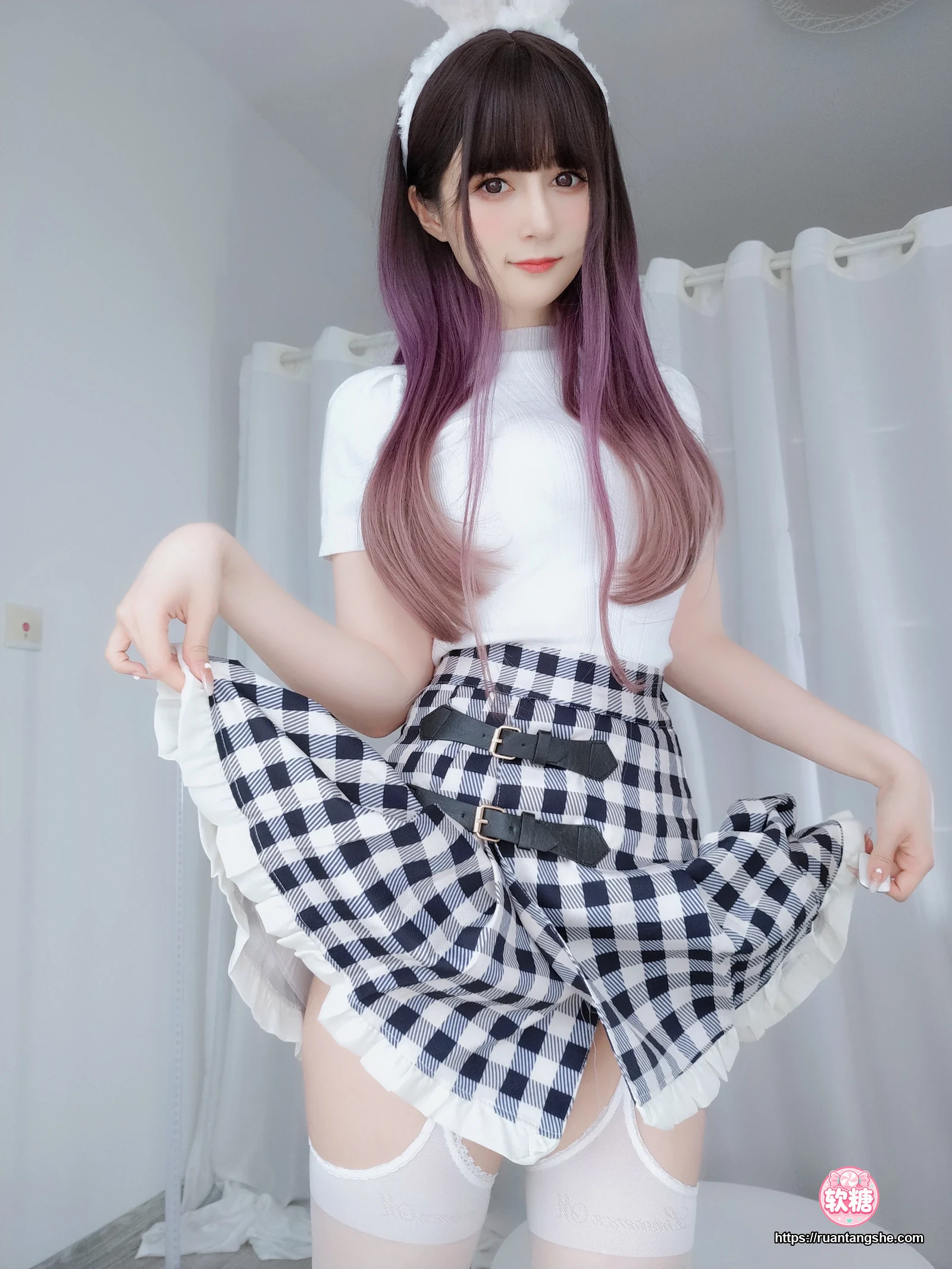 白银81 白银81 NO.084 - 自撮り Vol.60(動画入り)  可爱兔子