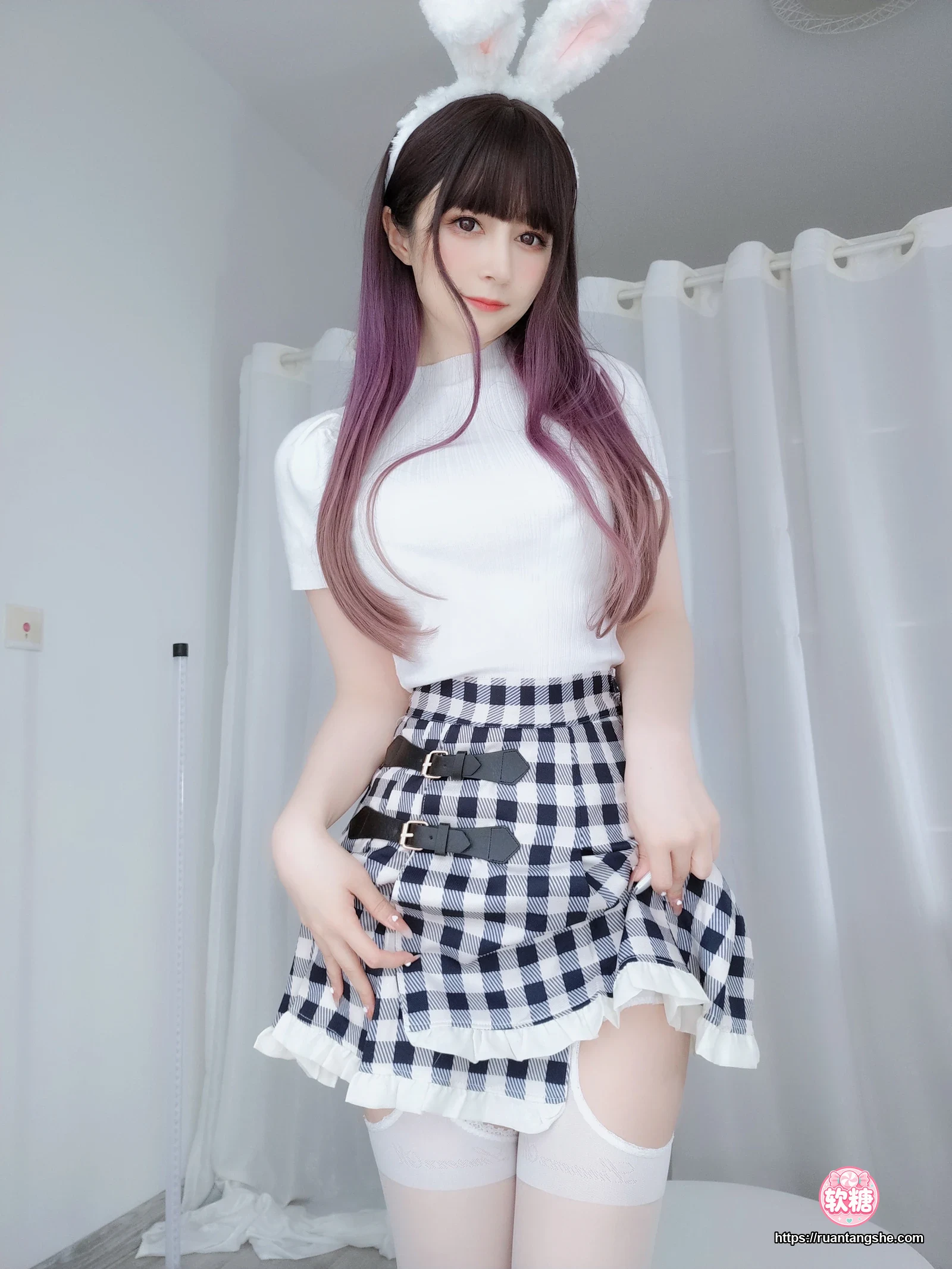 白银81 白银81 NO.084 - 自撮り Vol.60(動画入り)  可爱兔子