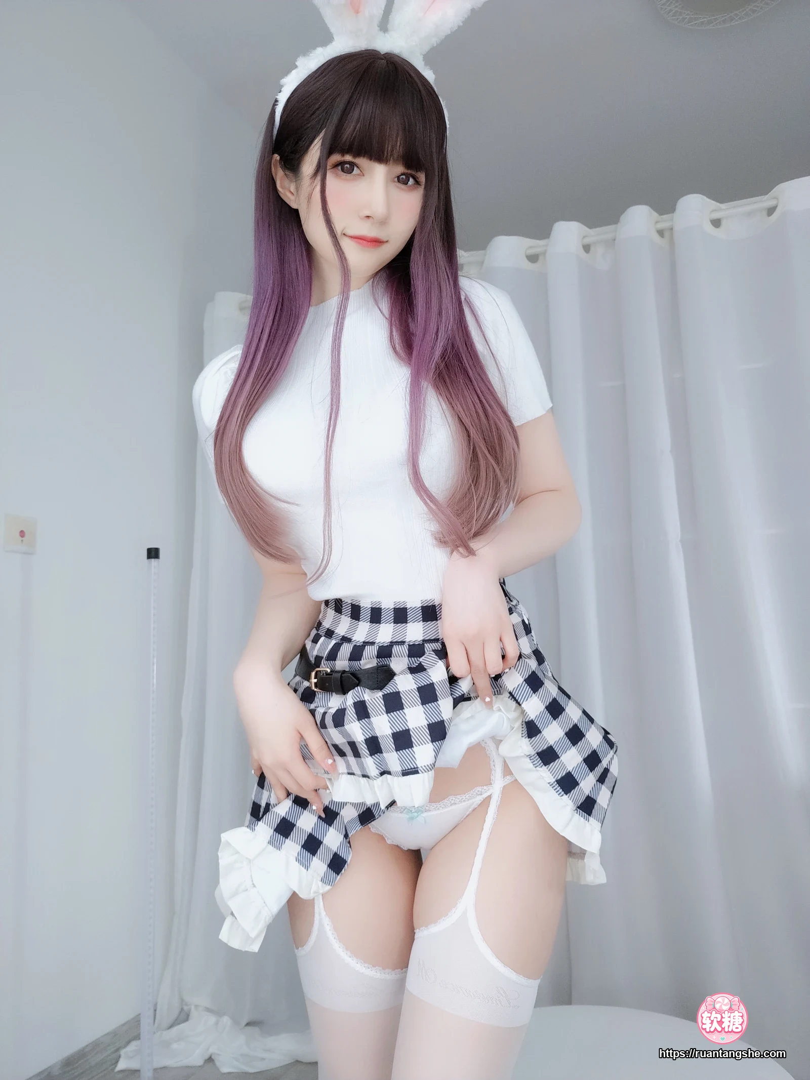 白银81 白银81 NO.084 - 自撮り Vol.60(動画入り)  可爱兔子