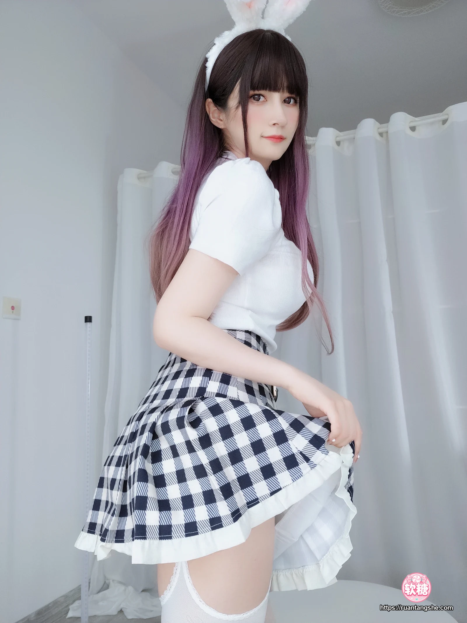白银81 白银81 NO.084 - 自撮り Vol.60(動画入り)  可爱兔子