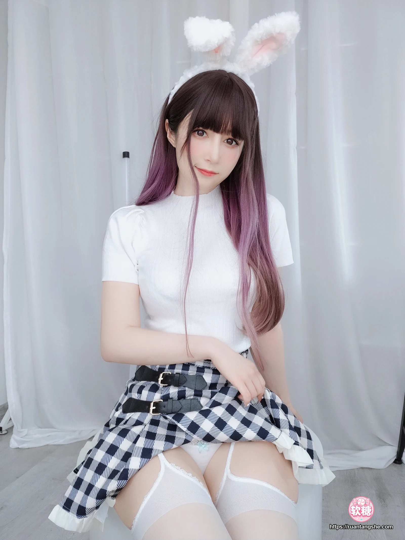 白银81 白银81 NO.084 - 自撮り Vol.60(動画入り)  可爱兔子