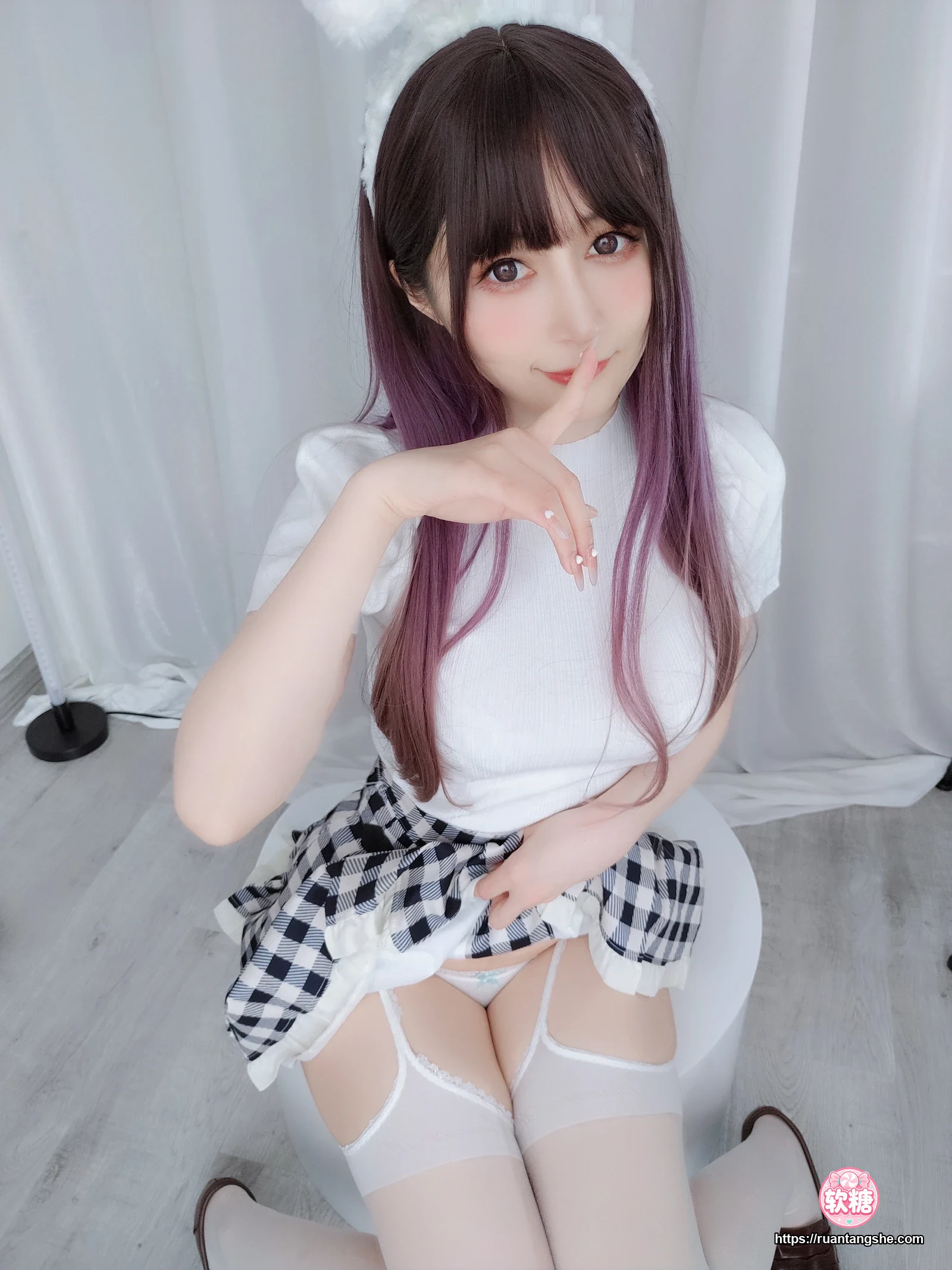 白银81 白银81 NO.084 - 自撮り Vol.60(動画入り)  可爱兔子