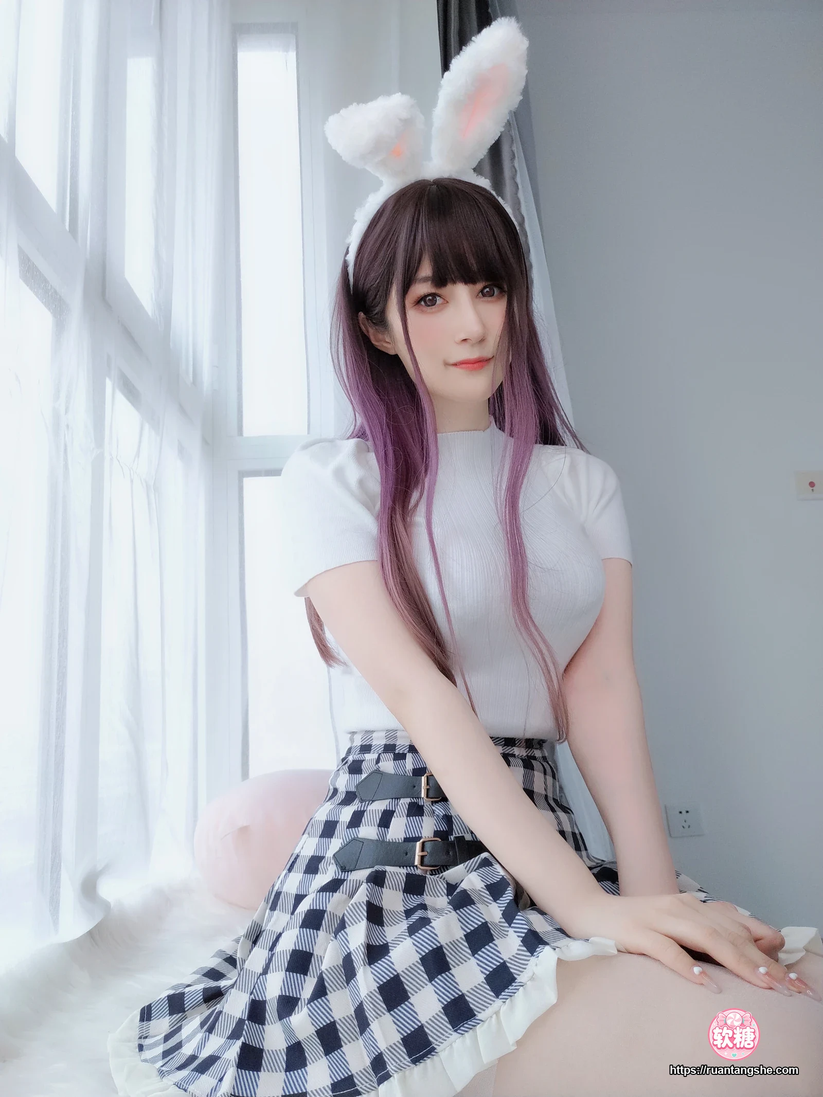白银81 白银81 NO.084 - 自撮り Vol.60(動画入り)  可爱兔子