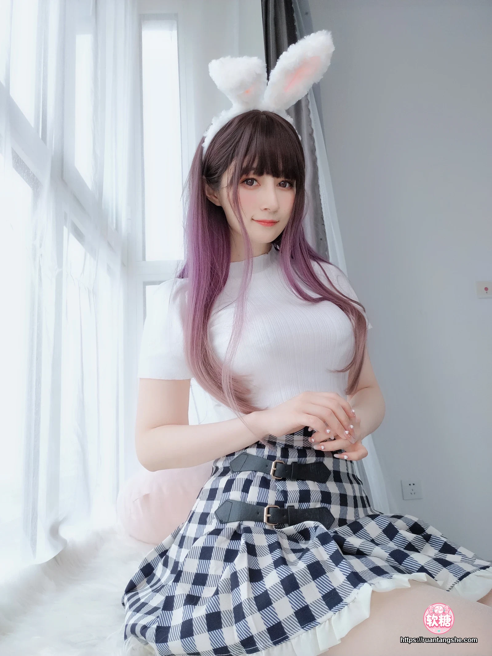 白银81 白银81 NO.084 - 自撮り Vol.60(動画入り)  可爱兔子