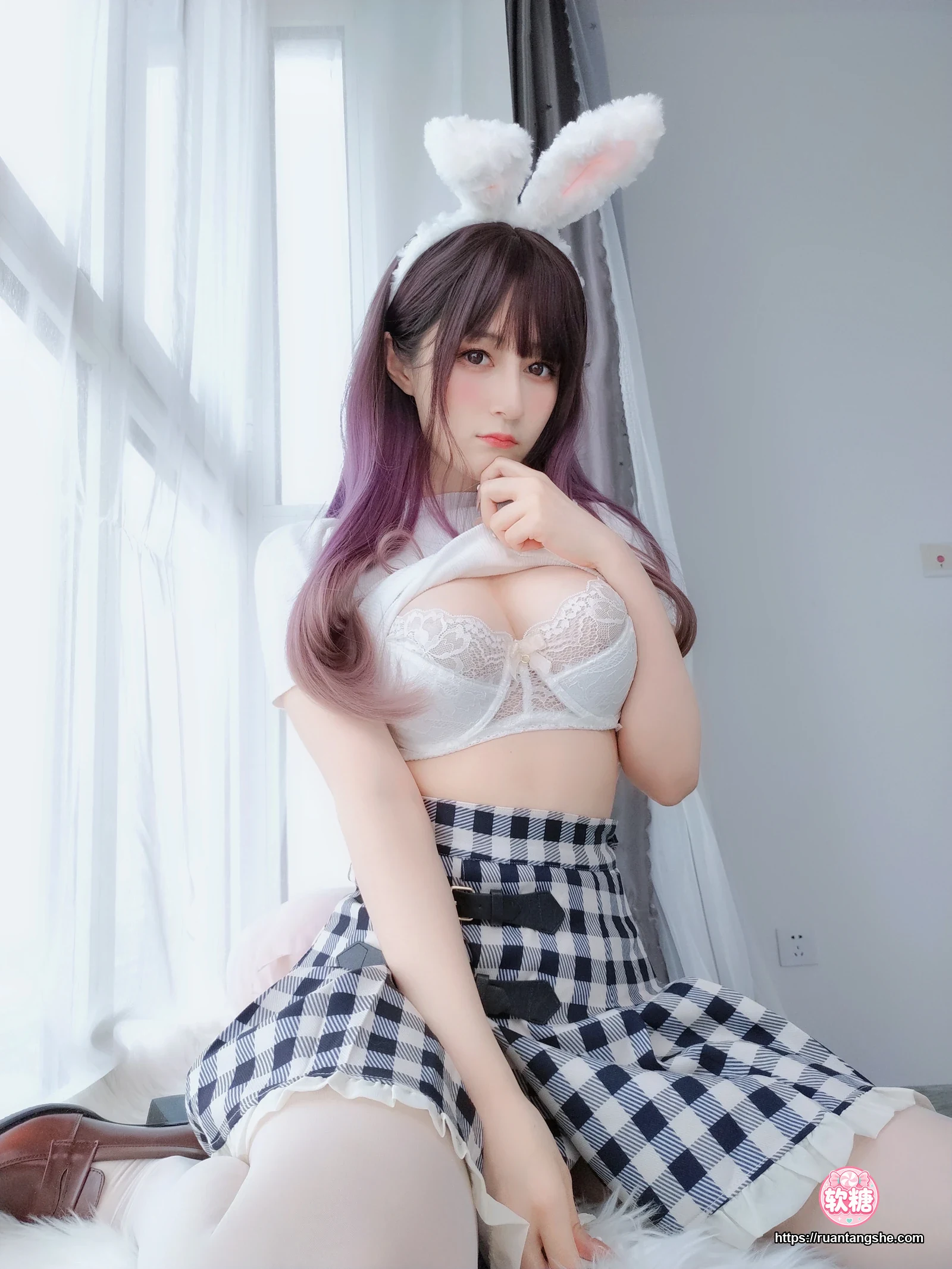 白银81 白银81 NO.084 - 自撮り Vol.60(動画入り)  可爱兔子