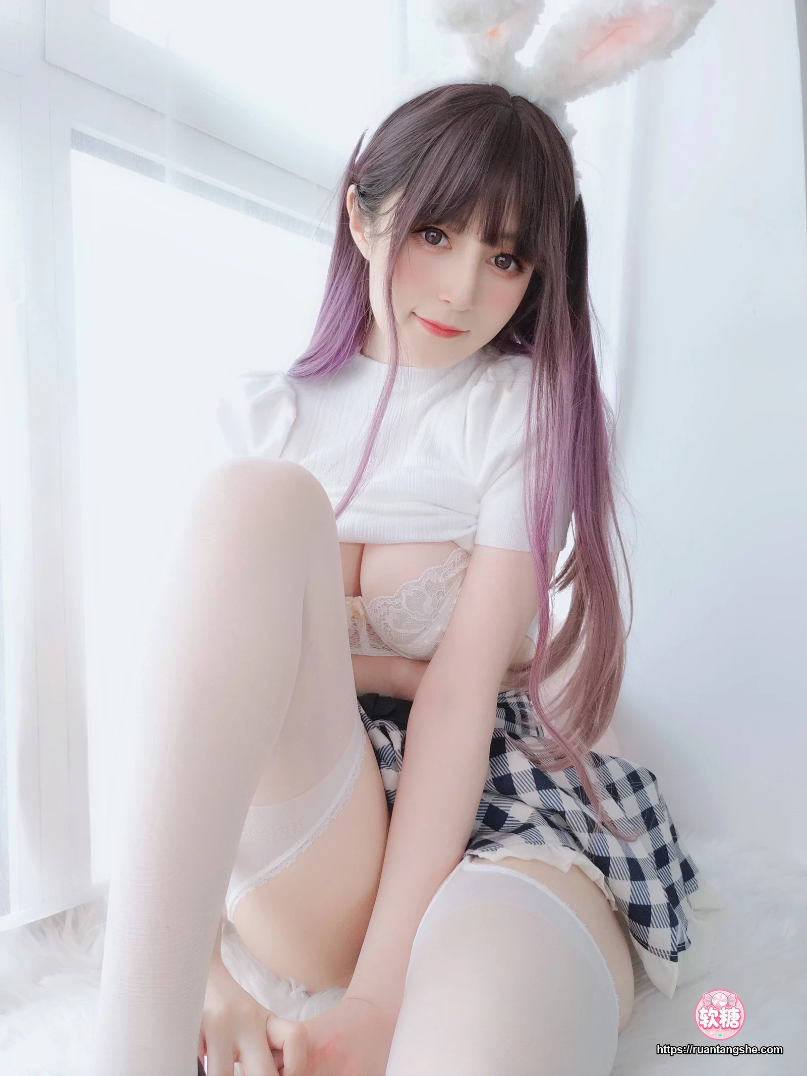 白银81 白银81 NO.084 - 自撮り Vol.60(動画入り)  可爱兔子