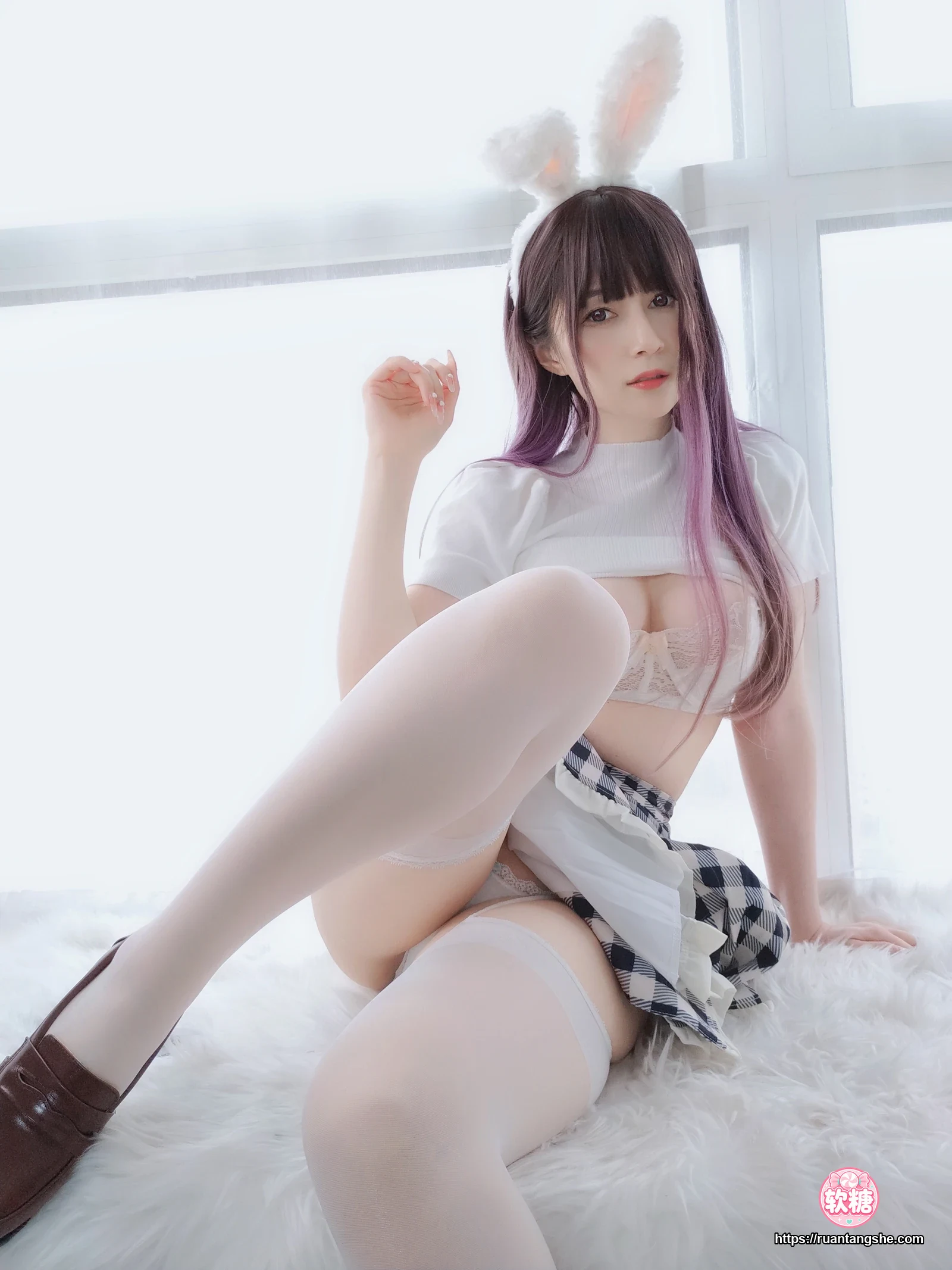 白银81 白银81 NO.084 - 自撮り Vol.60(動画入り)  可爱兔子