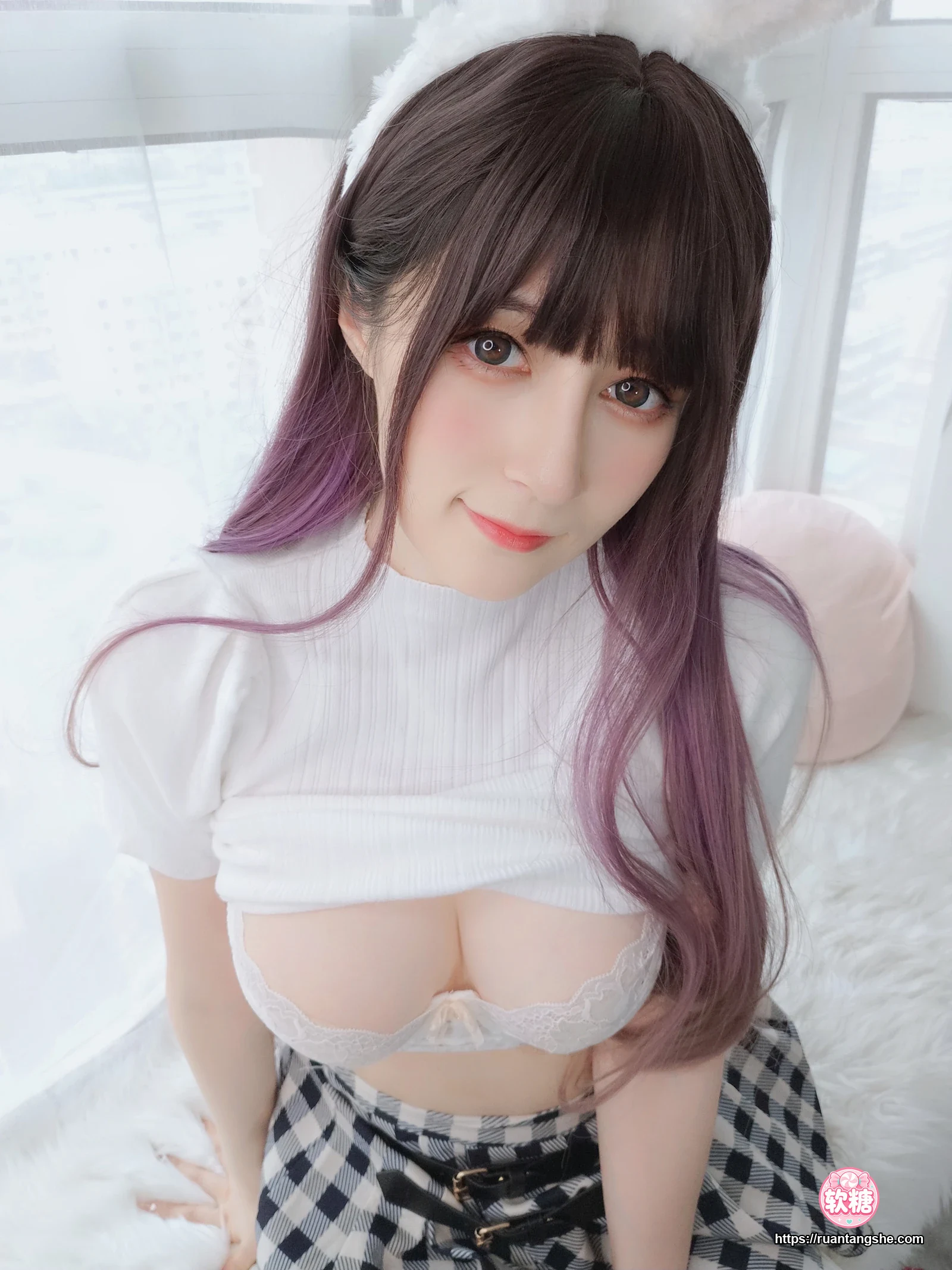 白银81 白银81 NO.084 - 自撮り Vol.60(動画入り)  可爱兔子