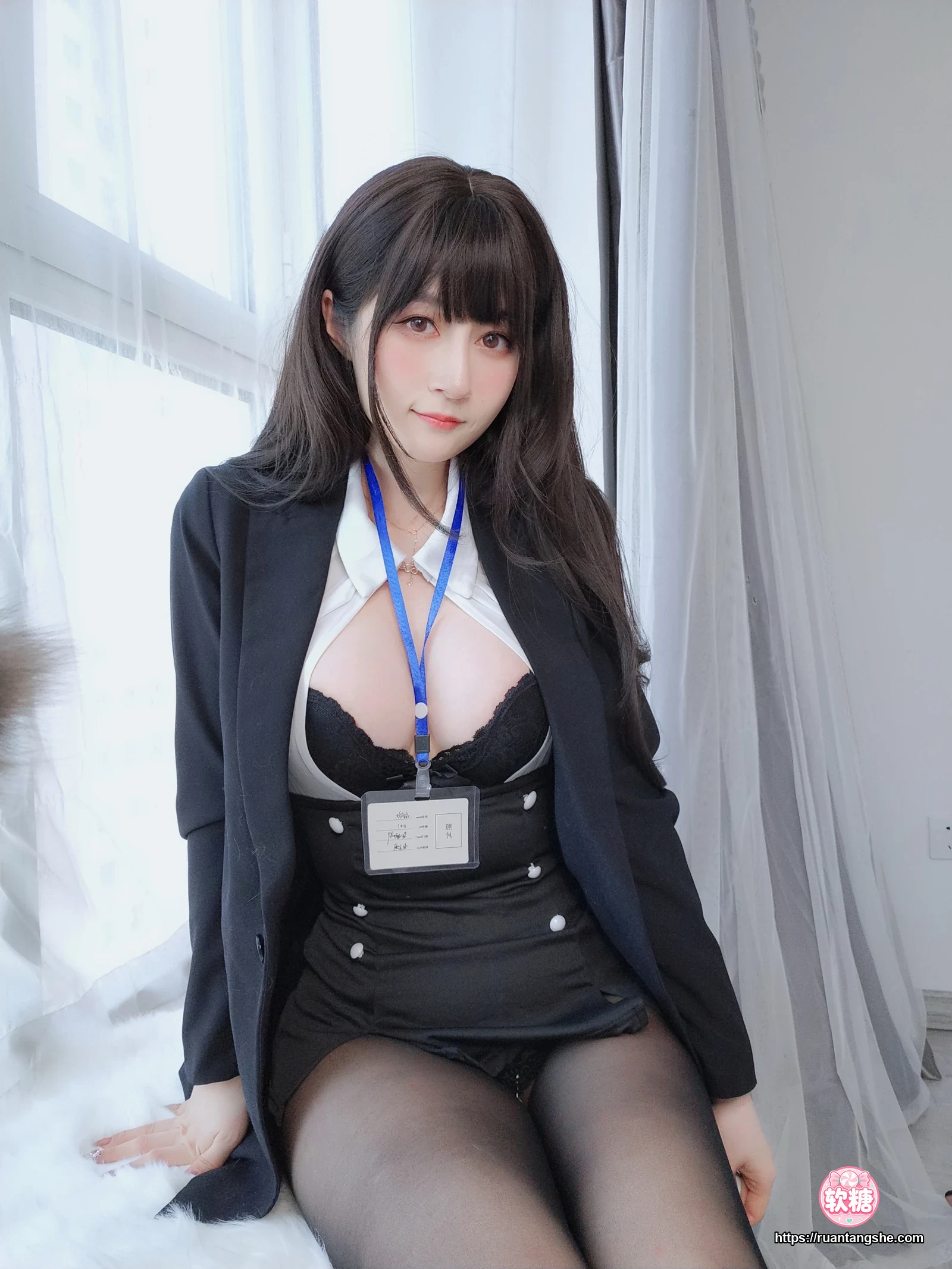 白银81 白银81 NO.087 - 自撮り Vol.62 (動画入り) 黑丝OL