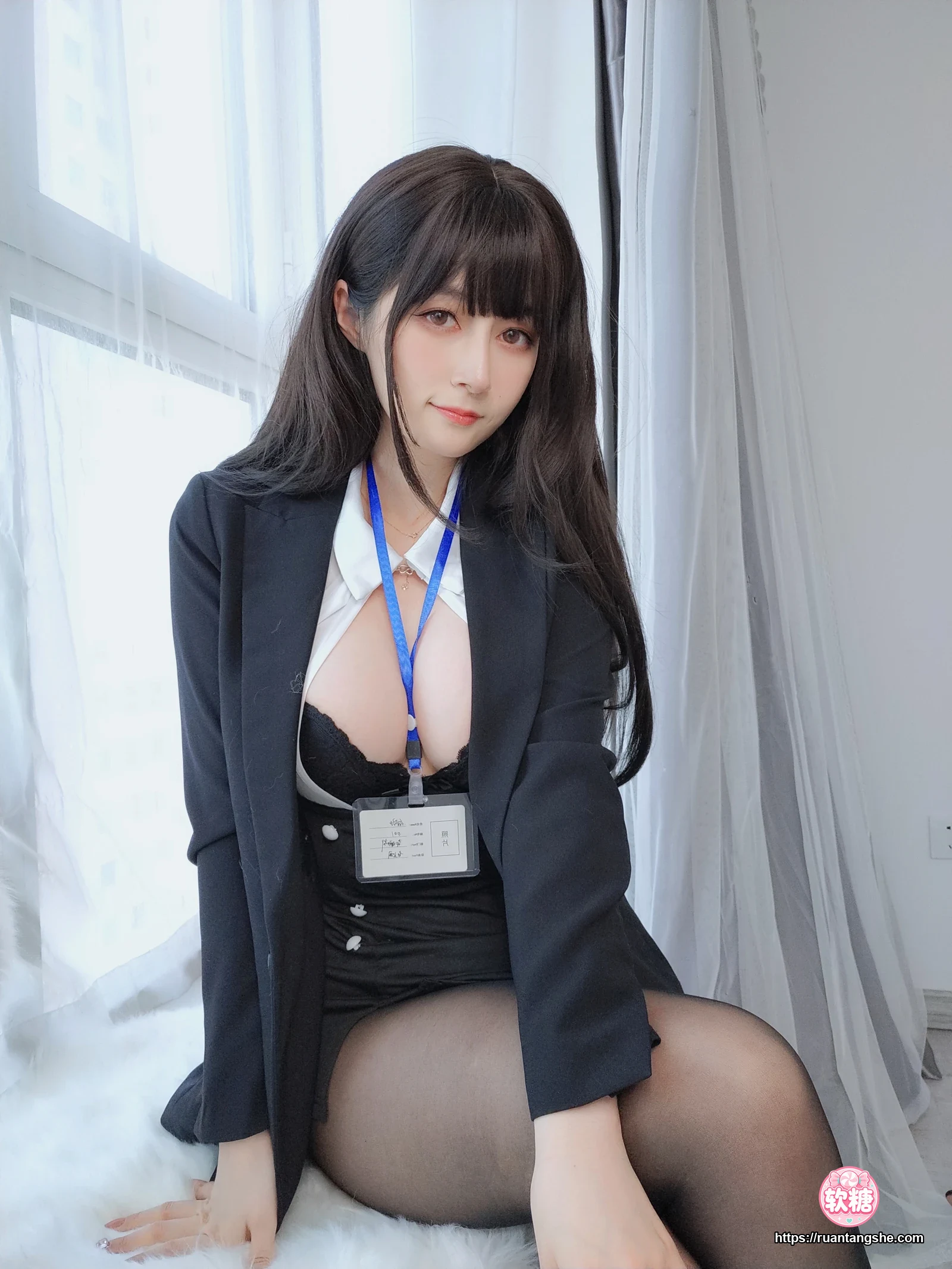 白银81 白银81 NO.087 - 自撮り Vol.62 (動画入り) 黑丝OL