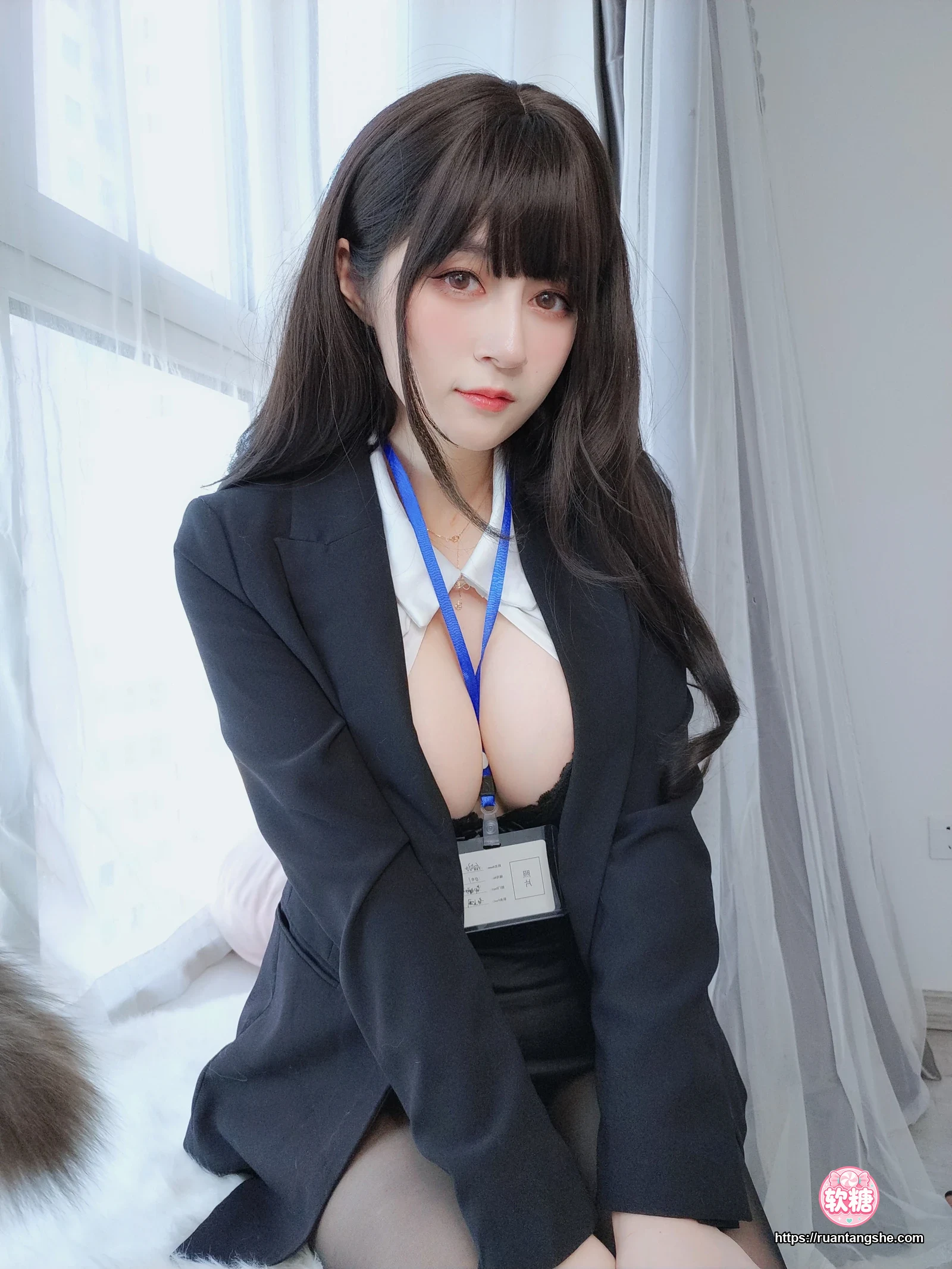 白银81 白银81 NO.087 - 自撮り Vol.62 (動画入り) 黑丝OL