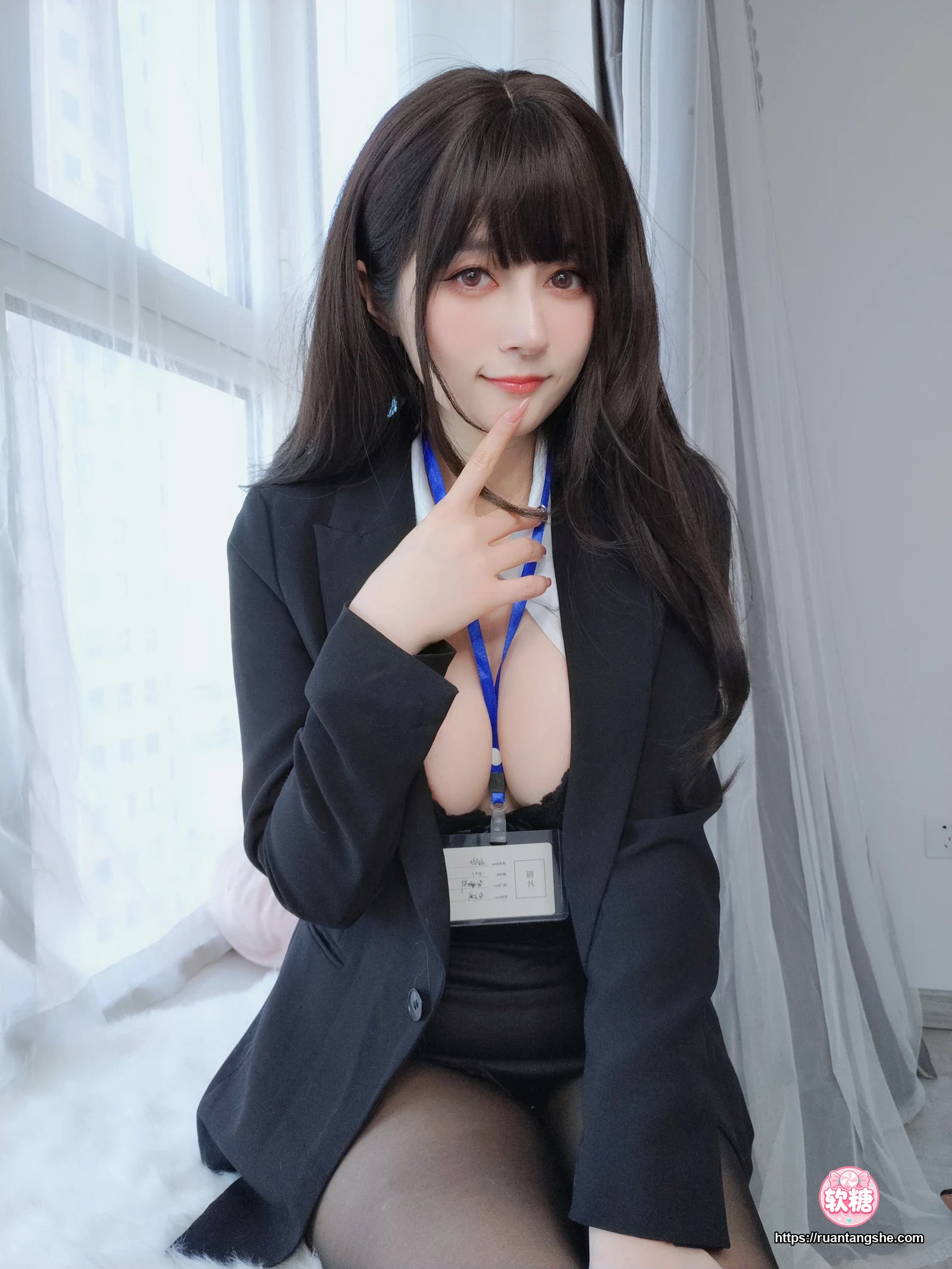 白银81 白银81 NO.087 - 自撮り Vol.62 (動画入り) 黑丝OL