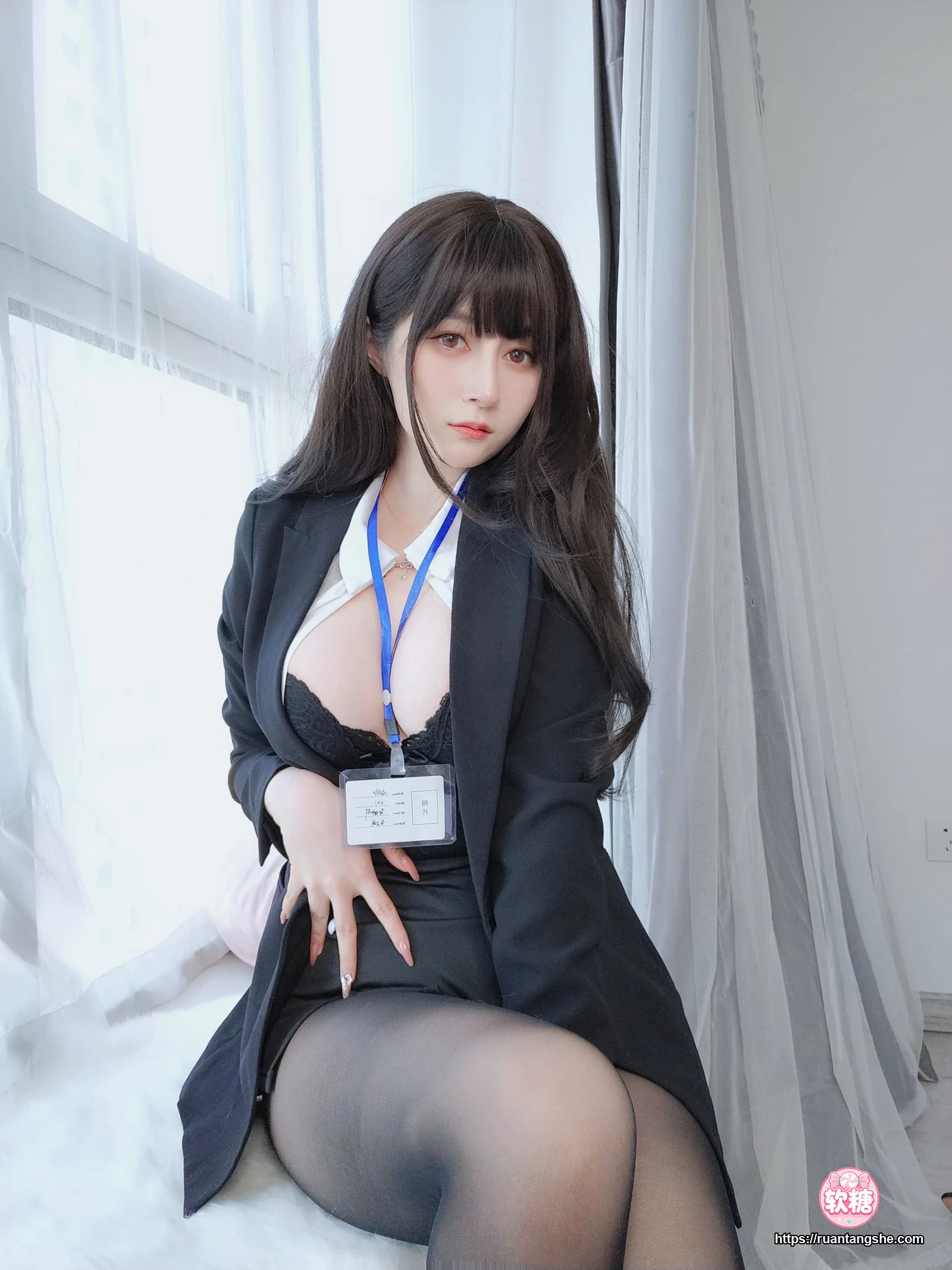 白银81 白银81 NO.087 - 自撮り Vol.62 (動画入り) 黑丝OL