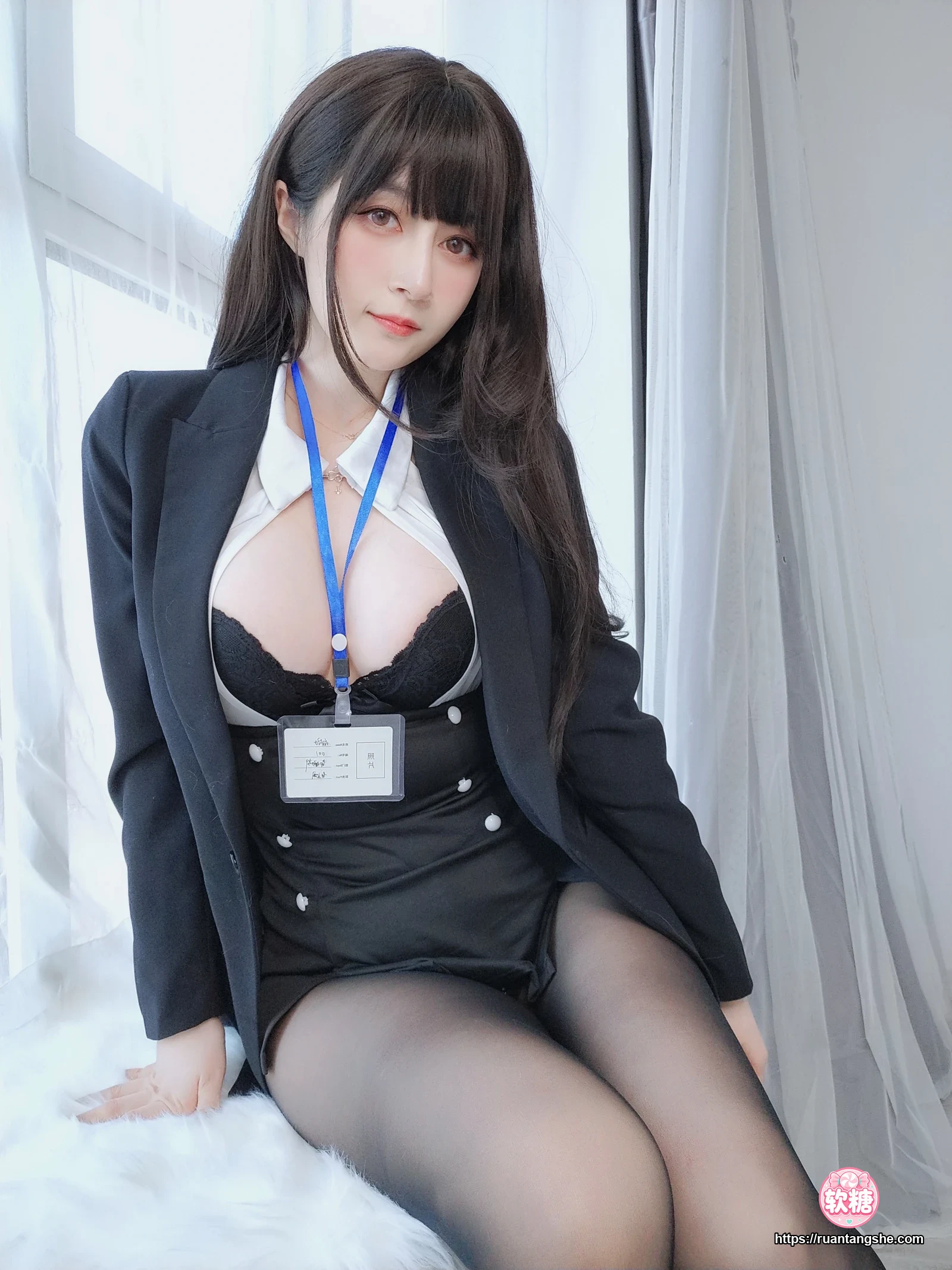 白银81 白银81 NO.087 - 自撮り Vol.62 (動画入り) 黑丝OL